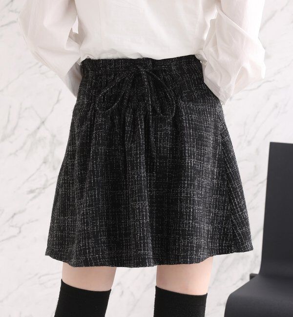  「ツイードプリーツミニスカート／サイズ展開あり」|スカート|