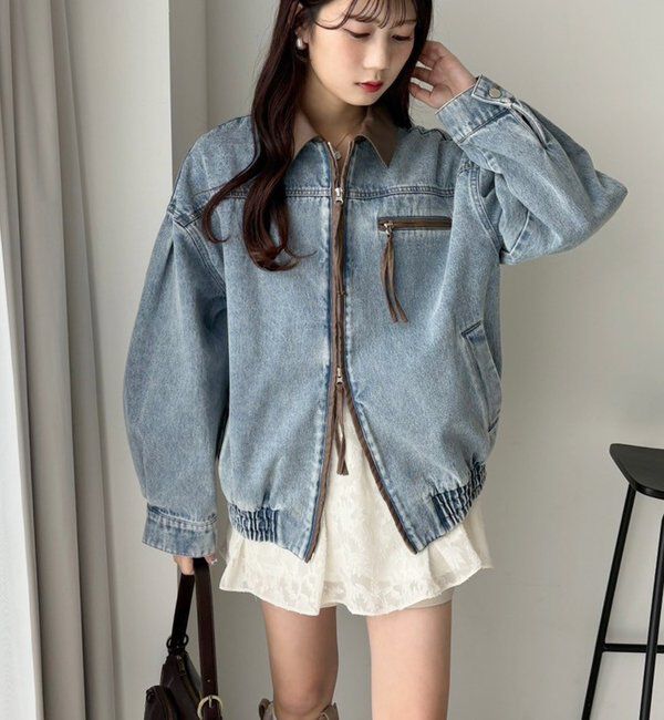  「【REVIVAL】WEB限定/セットアップ対応/パイピングジャケット」|ダウンベスト・ベスト|