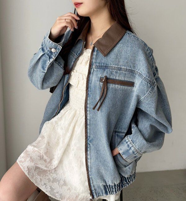  「【REVIVAL】WEB限定/セットアップ対応/パイピングジャケット」|ダウンベスト・ベスト|