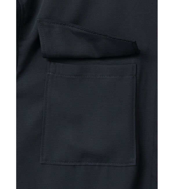 mizuiro ind「mizuiro ind ワークワイドシャツジャケット」|テーラードジャケット|