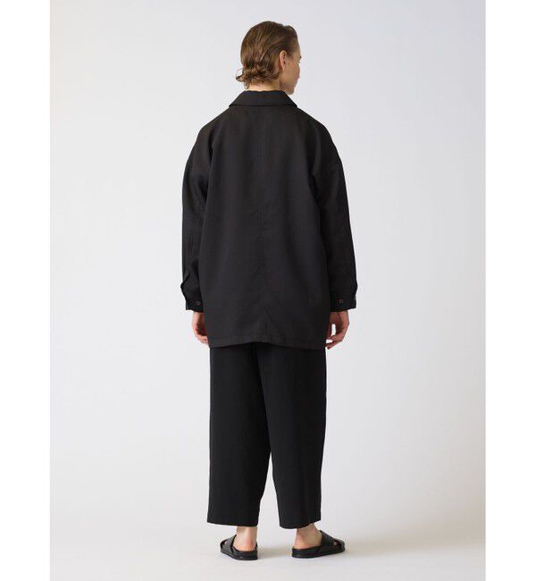 mizuiro ind「mizuiro ind ワークワイドシャツジャケット」|テーラードジャケット|