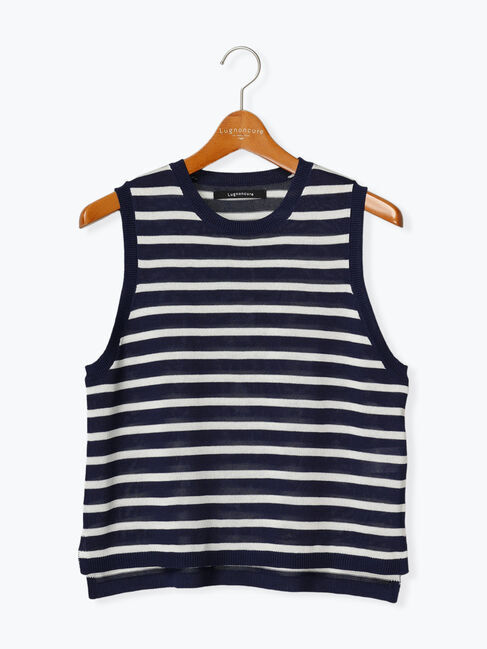 Lugnoncure「無地/柄アソートノースリーブニット」|ニット・セーター|