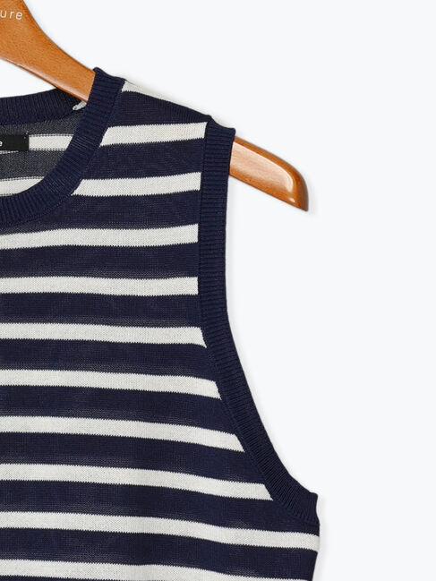 Lugnoncure「無地/柄アソートノースリーブニット」|ニット・セーター|