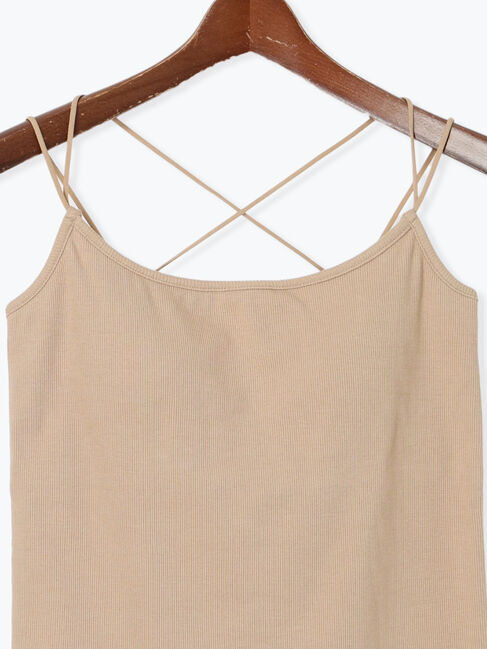 Te chichi「【松井愛莉着用】デザインストラップカップ付きキャミソール《2025summer catalog item》」|キャミソール|