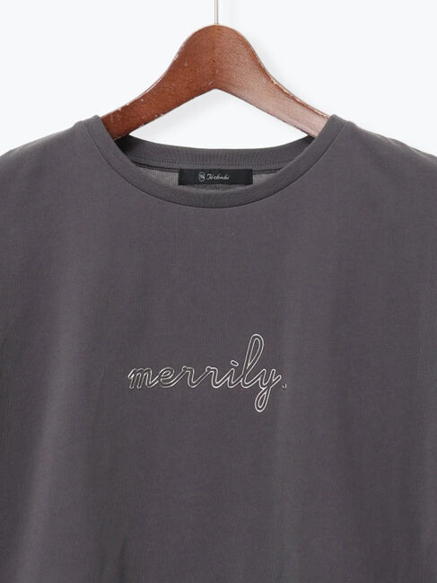 Te chichi「3DシャイニーロゴロンT《2026 spring catalog item》」|Tシャツ・カットソー|