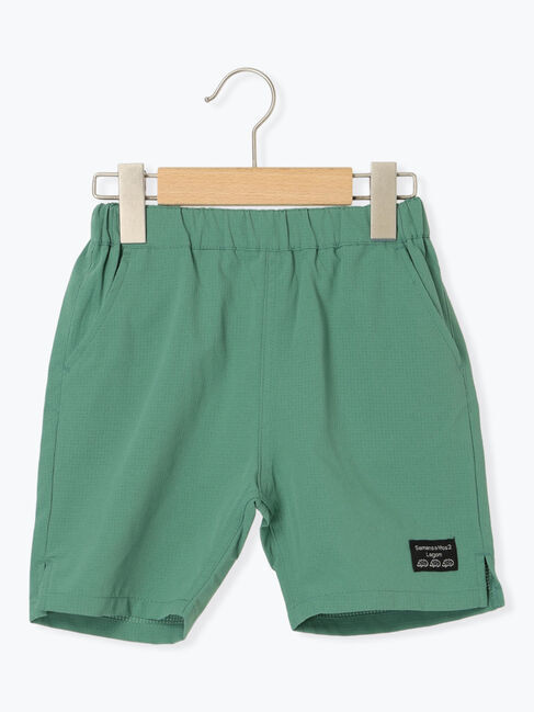 Samansa Mos2 Lagom「【接触冷感】メッシュハーフパンツ」|その他|グリーン