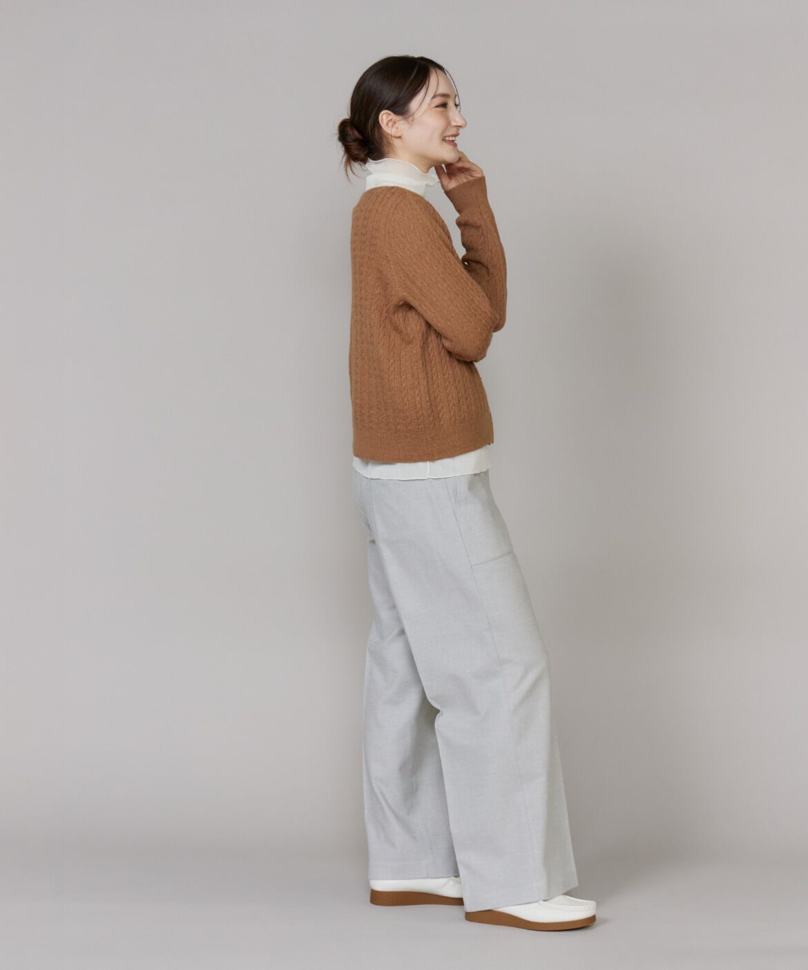 DAY by DAY it&rsquo;s international「ケーブル柄アルパカニットカーディガン」|カーディガン|