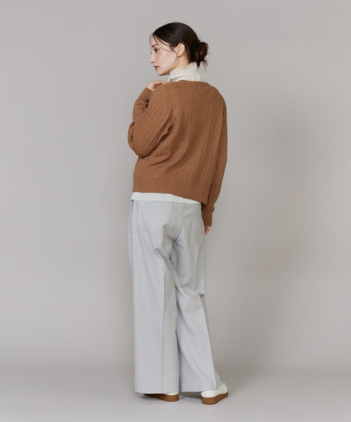 DAY by DAY it&rsquo;s international「ケーブル柄アルパカニットカーディガン」|カーディガン|