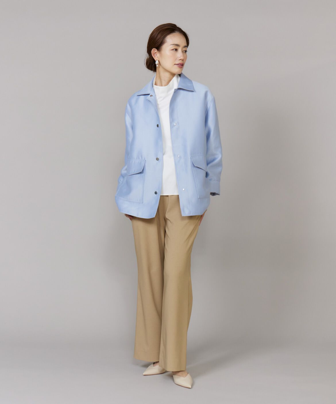 Le Souk「《大きいサイズ》オーバーサイズシャツジャケット　」|その他|