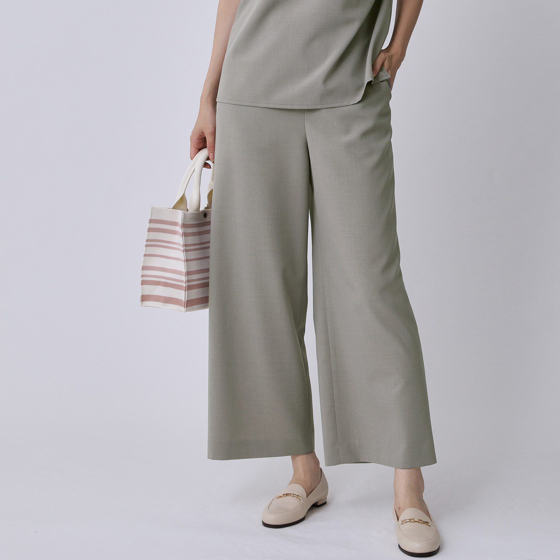 COUP DE CHANCE「【手洗い可／日本製】ストレートワイドパンツ」|その他|