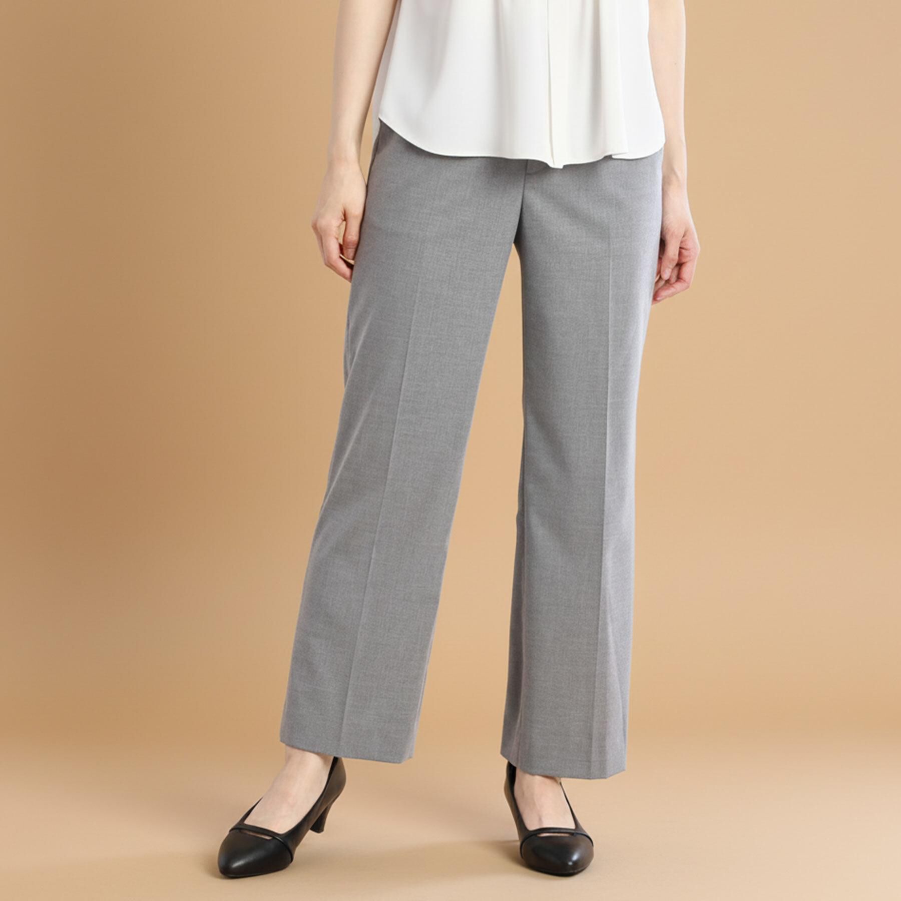 Reflect「【洗える／セットアップ可】ストレートラインパンツ」|その他|グレー(012)