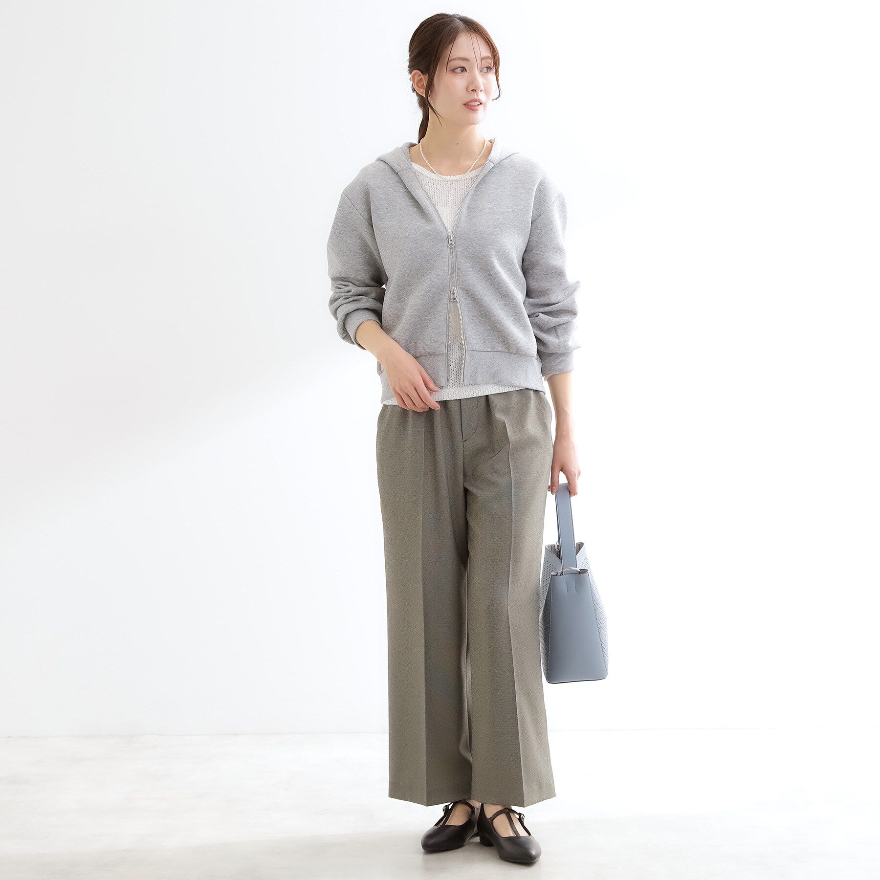 Reflect「ダブルジップドロップショルダーパーカー」|パーカー|