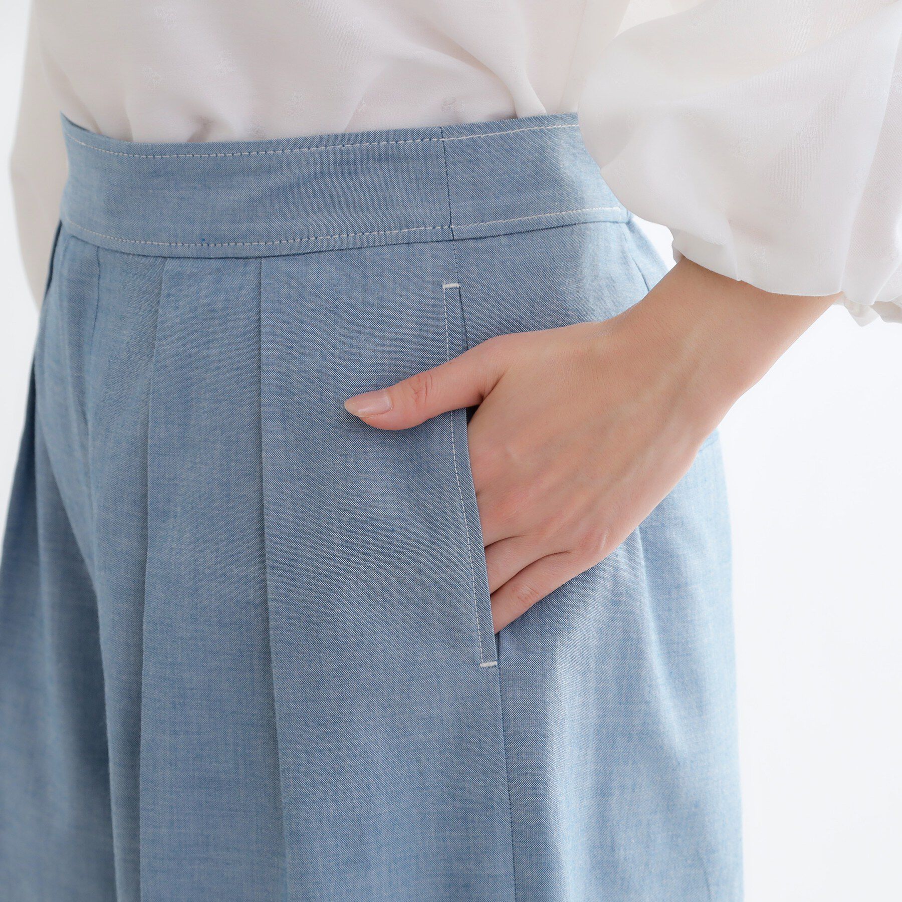 Reflect「ダンガリーワイドパンツ」|その他|