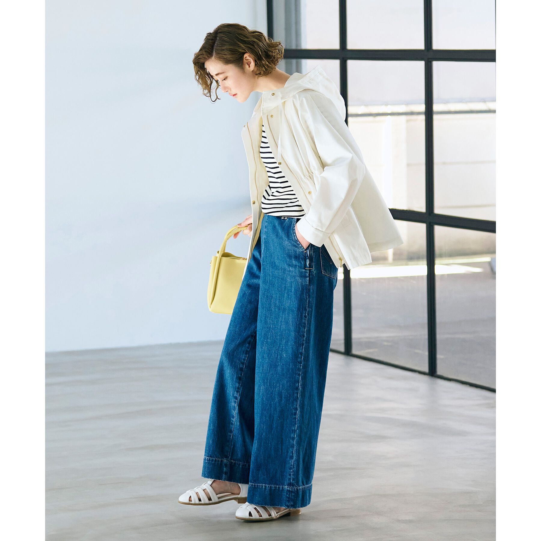 grove「【別注】Wrangler バギーパンツ」|デニム|