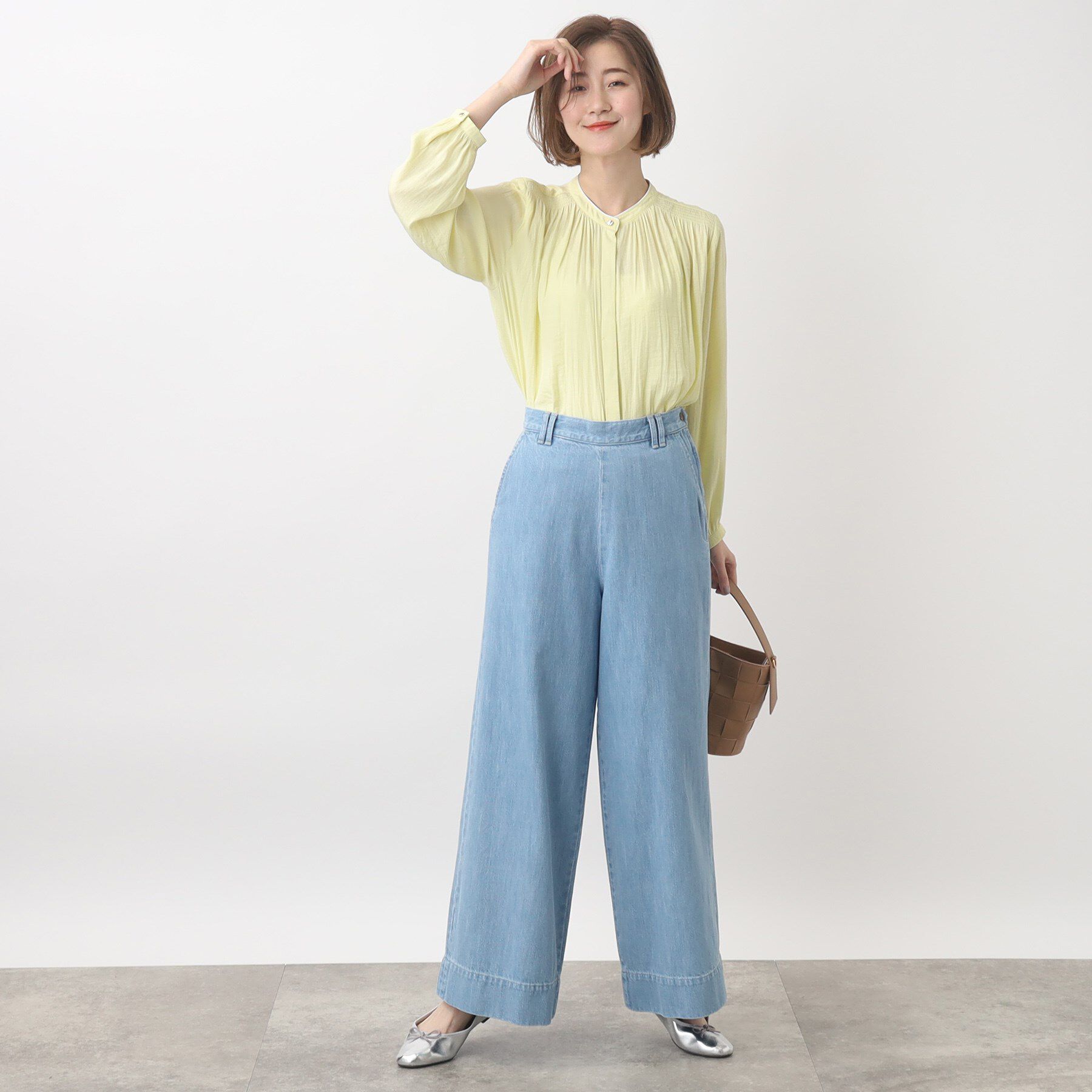 grove「【別注】Wrangler バギーパンツ」|デニム|