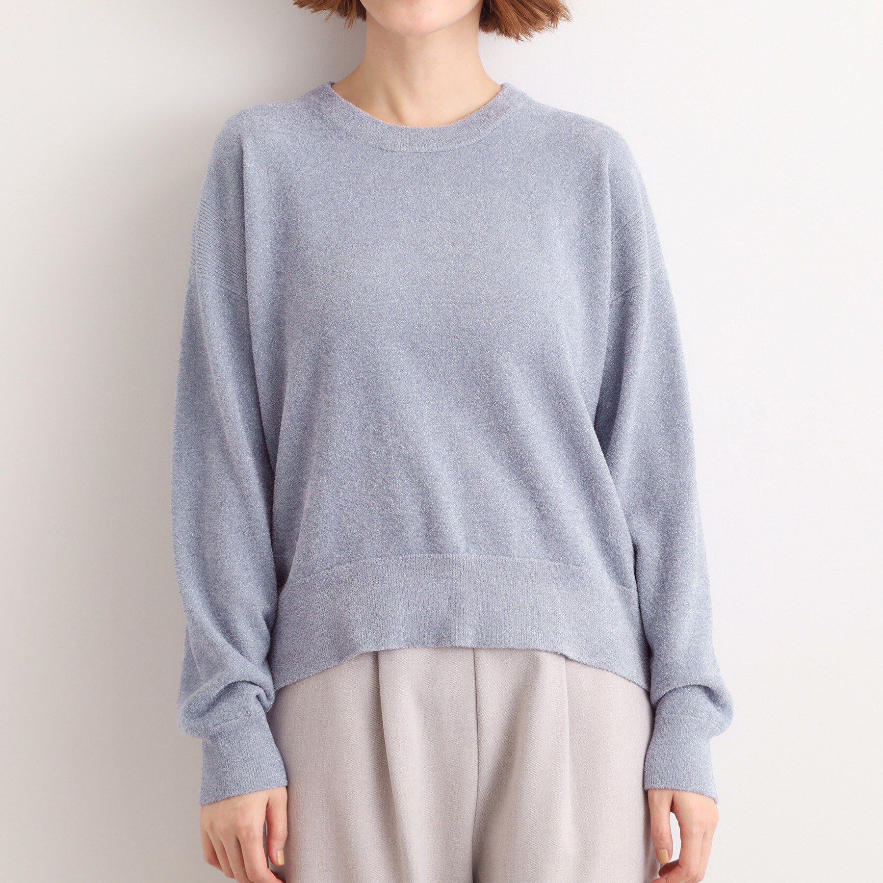 grove「ラメモールヤーンプルオーバーニット」|ニット・セーター|