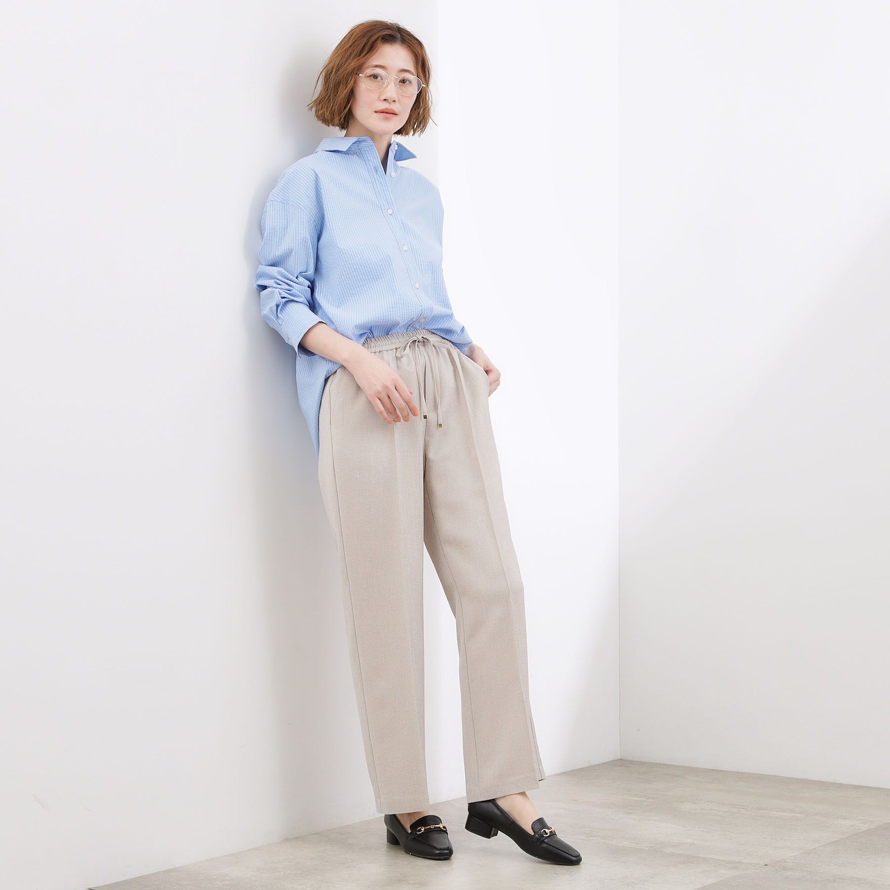 grove「一度着たら手放せない、驚きの伸びを備えたコットンナイロンストレッチシャツ」|シャツ・ブラウス|