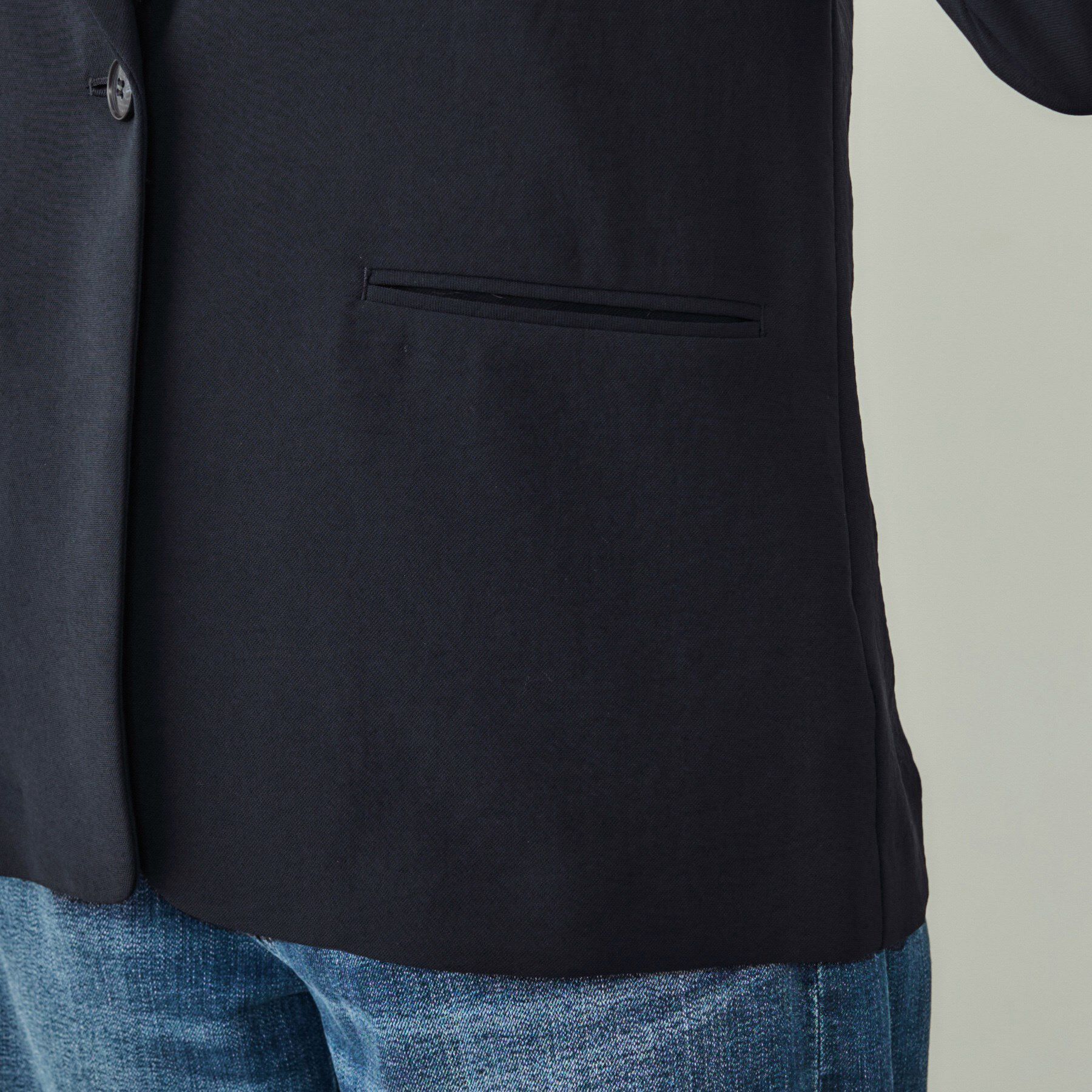 INDIVI「【洗える／UVケア】テーラード ナロージャケット」|スーツ|