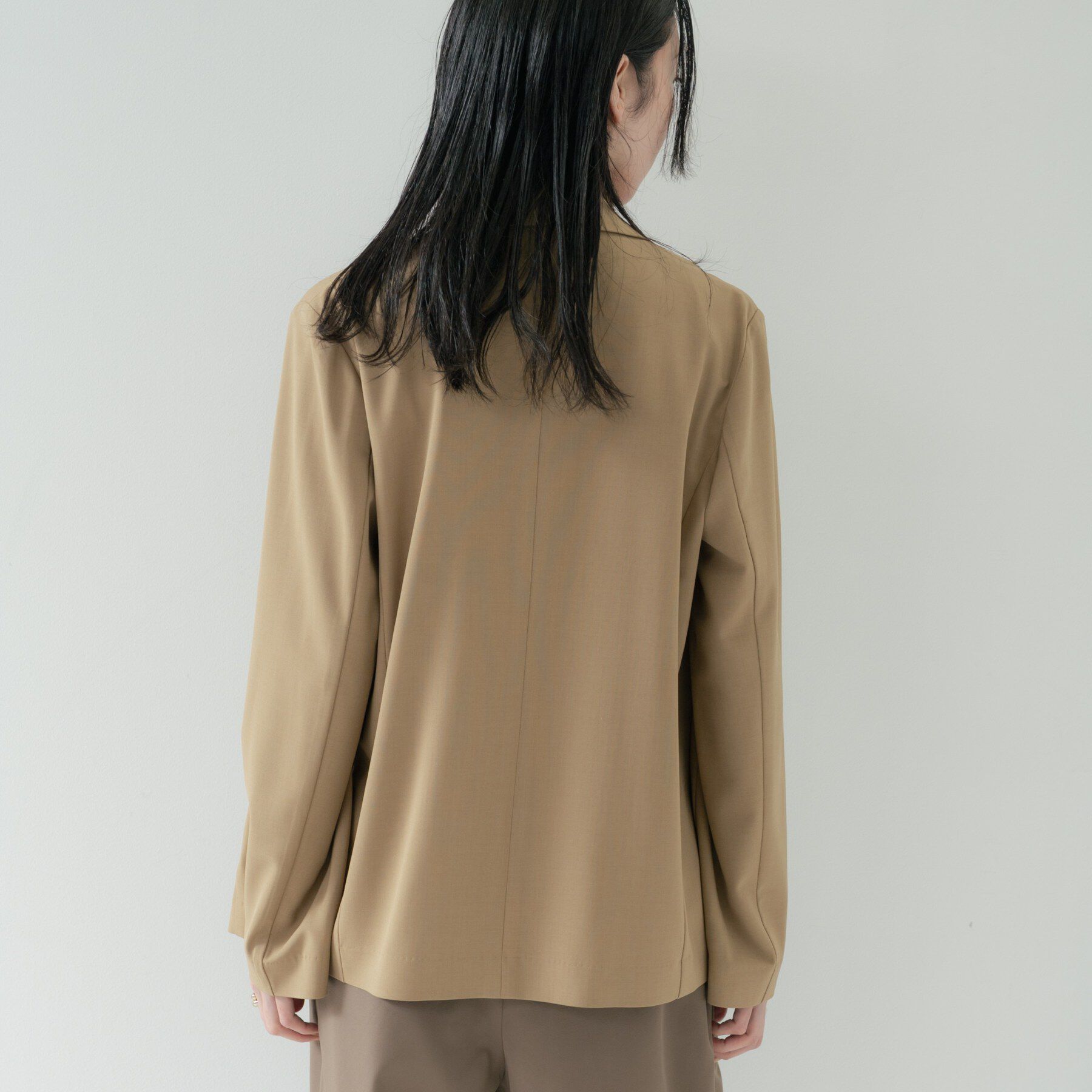 GALLEST「Comfy SET UP｜ダブルブレストイージージャケット【セットアップ対応／通勤／カセット服】」|テーラードジャケット|