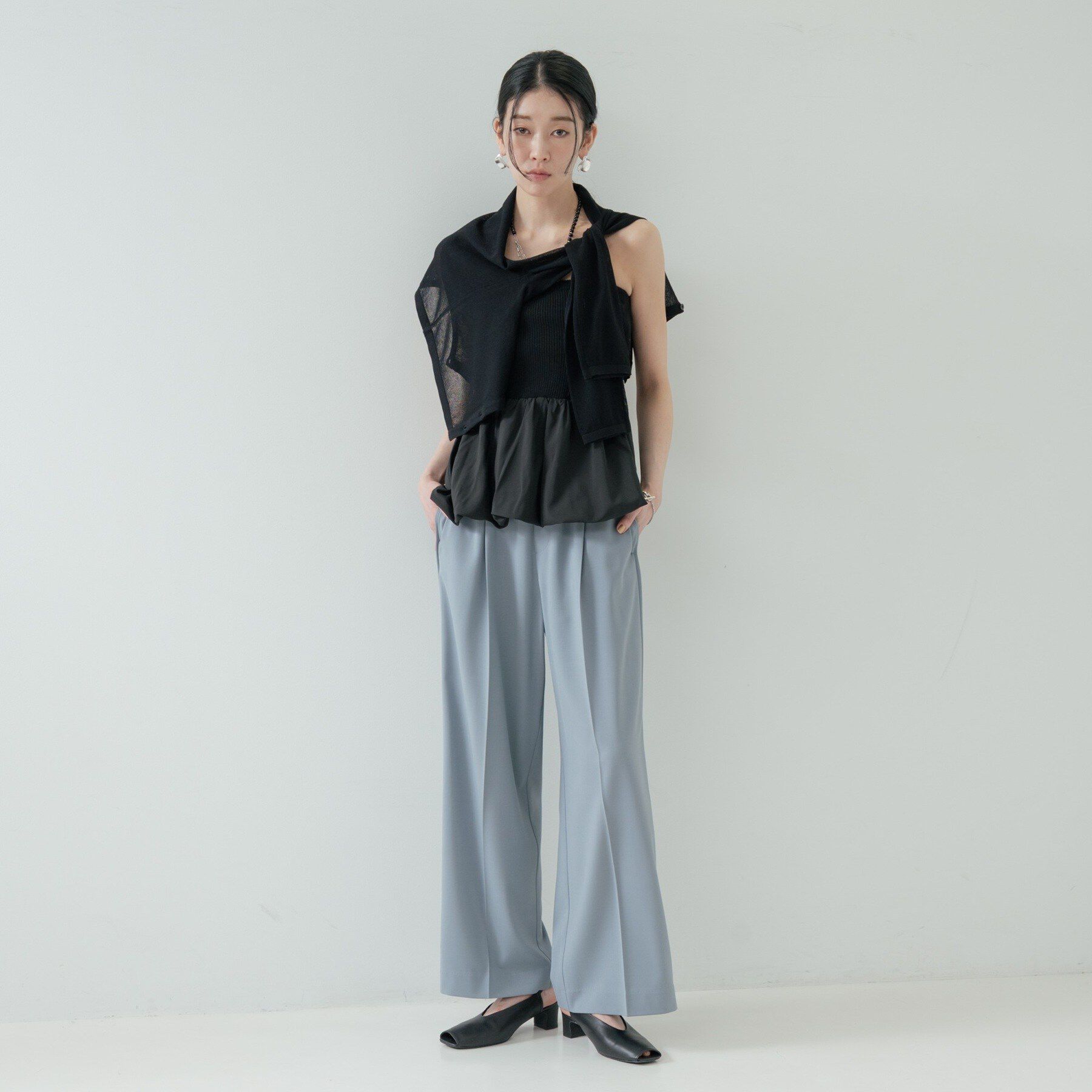 GALLEST「Comfy SET UP｜イージーストレートワイドパンツ【セットアップ対応／通勤／カセット服】」|その他|