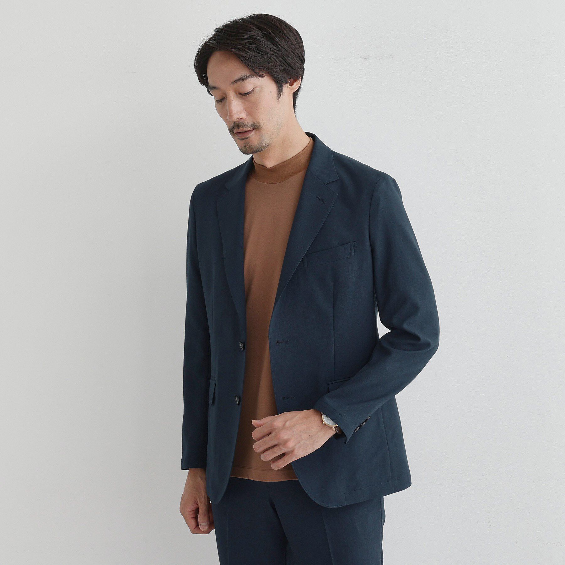 TAKEO KIKUCHI「【COOL CITY WEAR】アーバンクール ジャケット /接触冷感・吸水速乾」|テーラードジャケット|