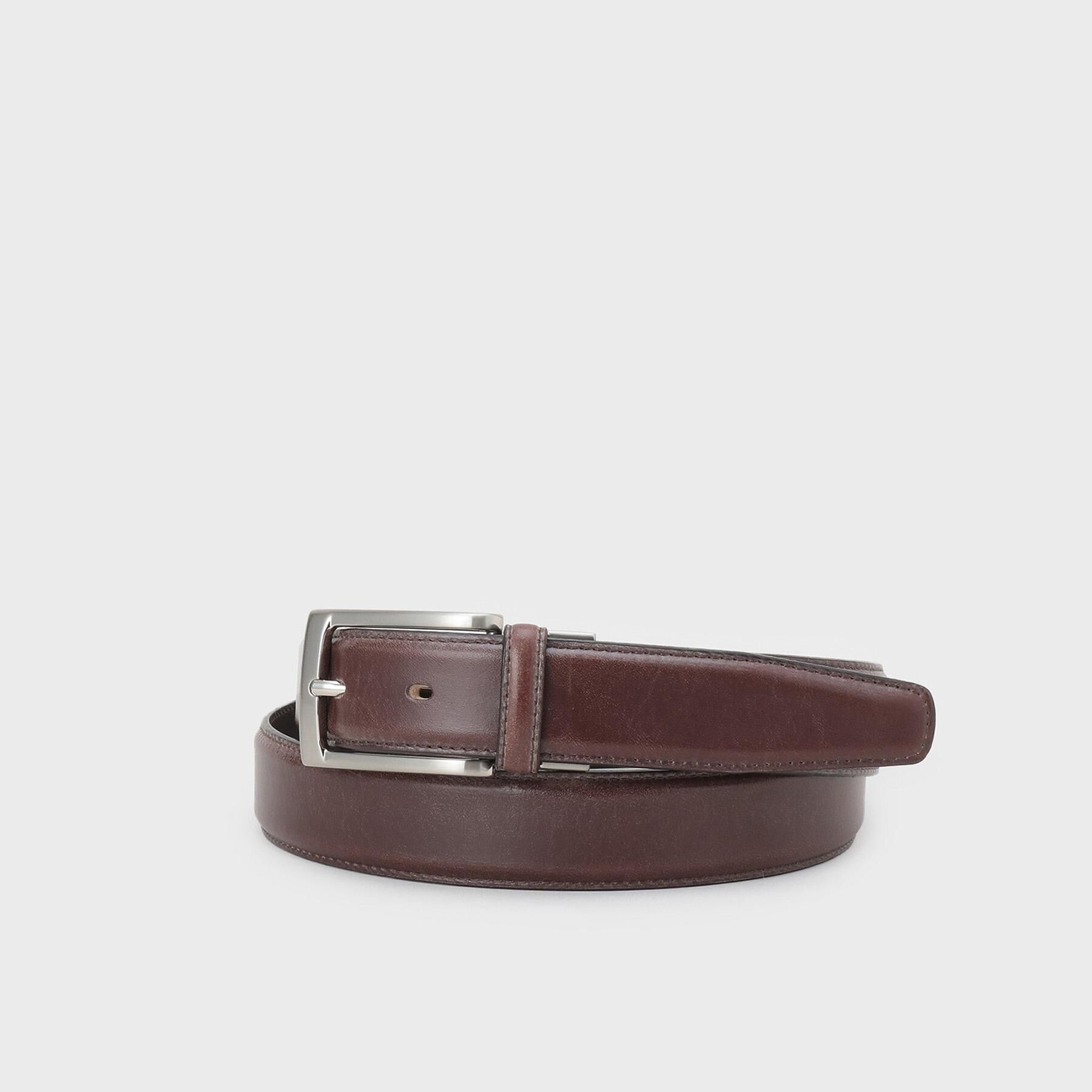 TAKEO KIKUCHI「ワックスドレザードレスベルト」|ベルト|ブラウン(043)
