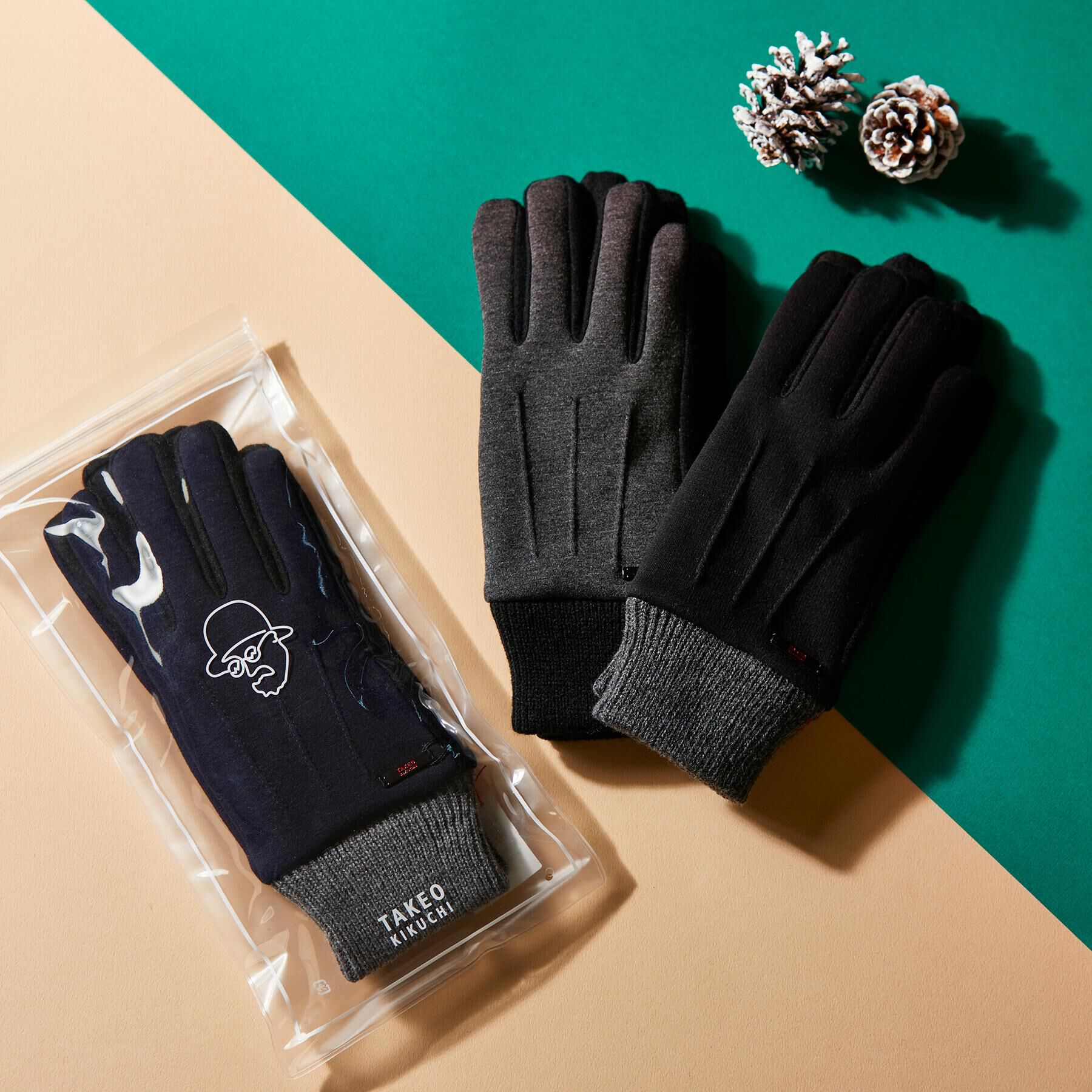 TAKEO KIKUCHI「【スマホ対応】アーバンフレックス グローブ」|手袋|
