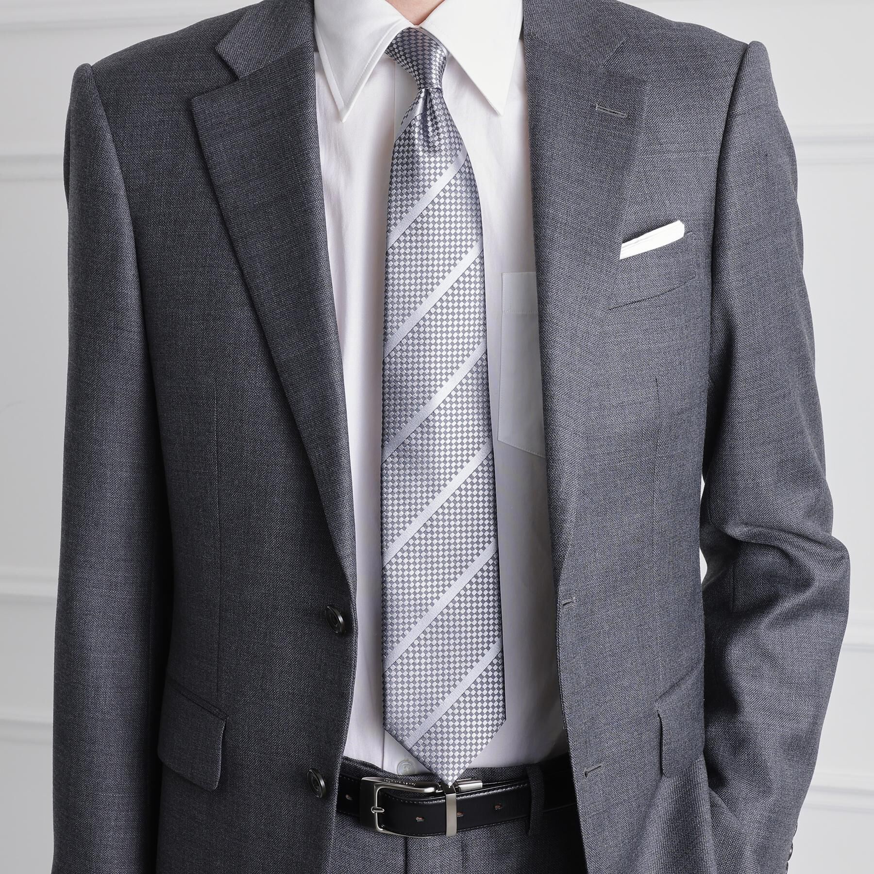 TAKEO KIKUCHI「タンザワシルク タッサーバスケット」|ネクタイ・蝶ネクタイ|