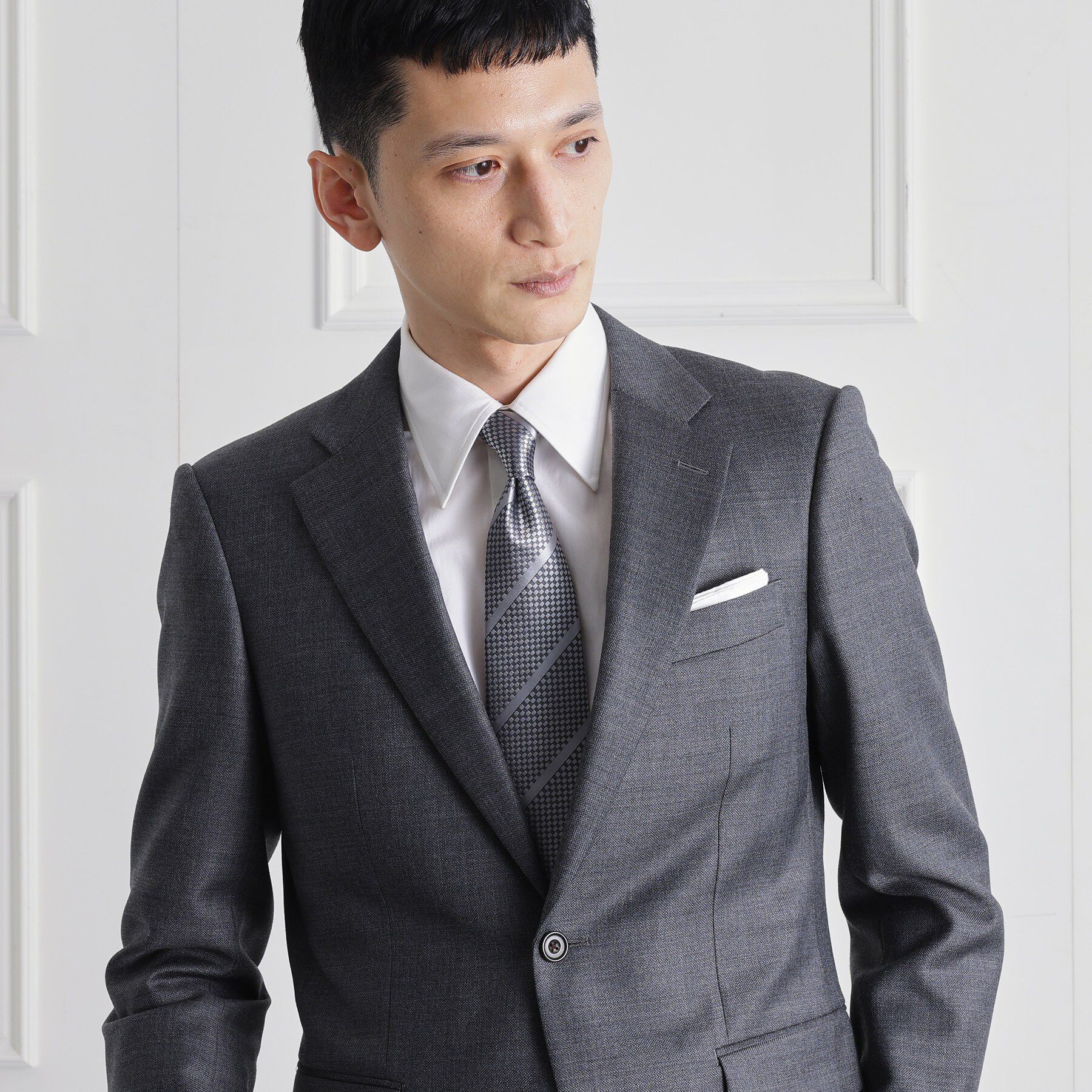 TAKEO KIKUCHI「タンザワシルク タッサーバスケット」|ネクタイ・蝶ネクタイ|