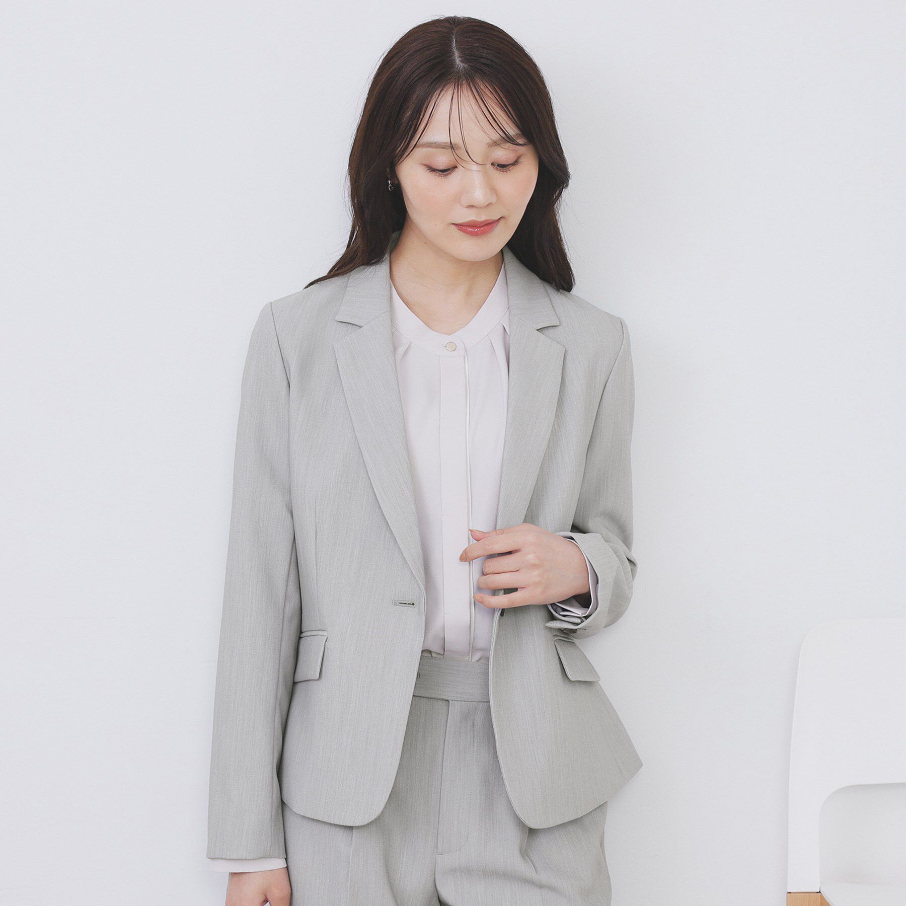 index「ストレッチテーラードジャケット/セットアップ対応【洗える/防シワ】」|テーラードジャケット|