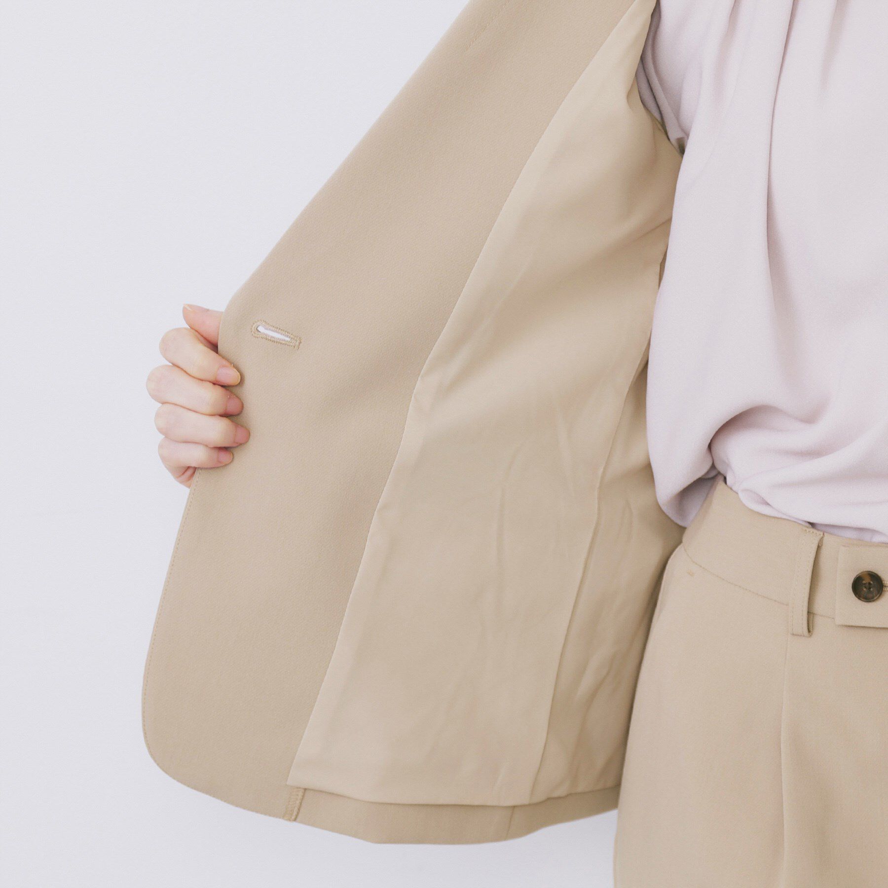 index「ストレッチテーラードジャケット/セットアップ対応【洗える/防シワ】」|テーラードジャケット|