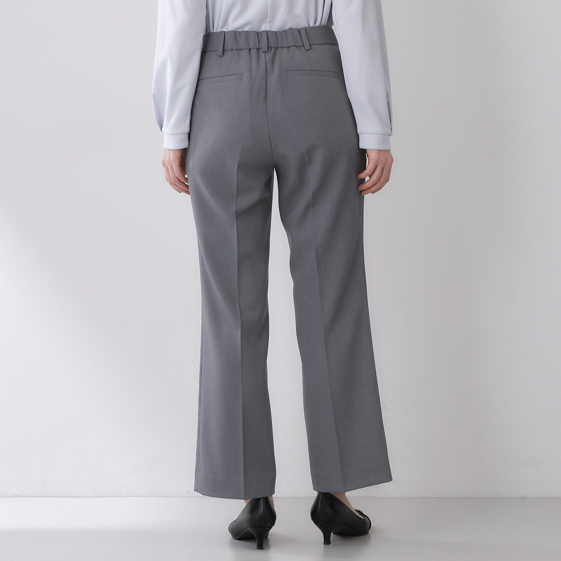 index「ストレッチスリムフレアパンツ【洗濯機OK】」|その他|