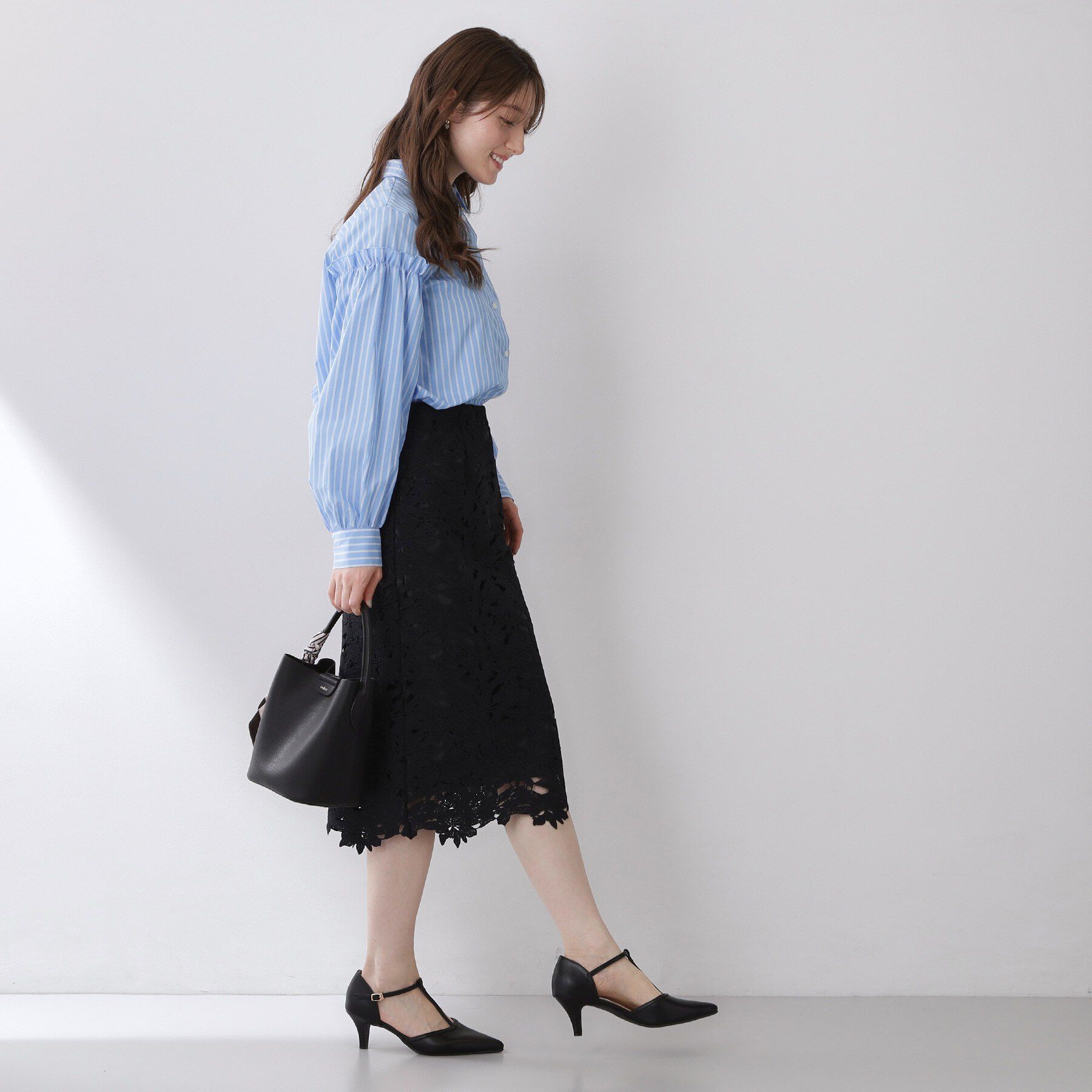 index「ボリュームスリーブブラウス【洗濯機OK】《5col》」|シャツ・ブラウス|