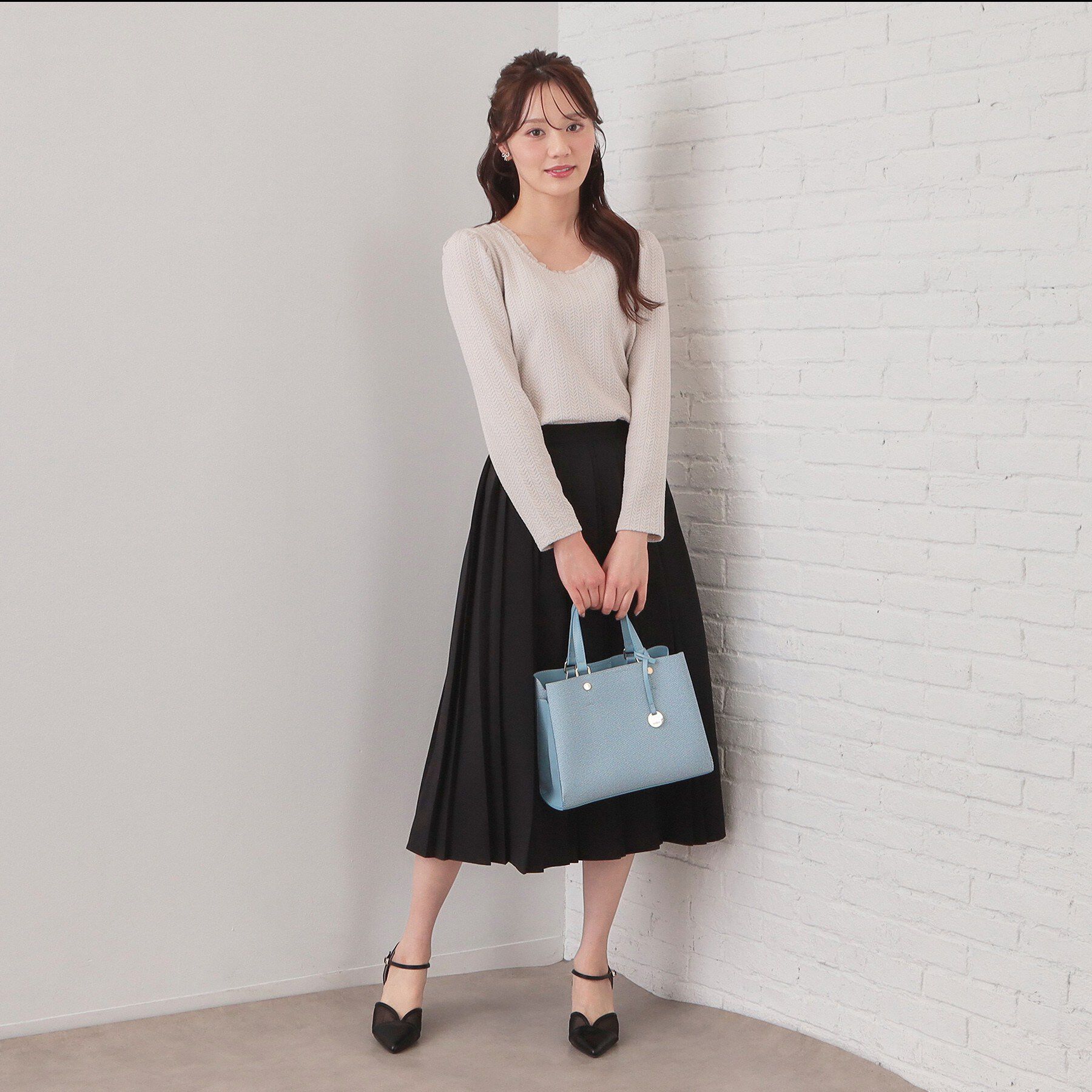 index「2WAYカシメデザインミドルトート」|トートバッグ|