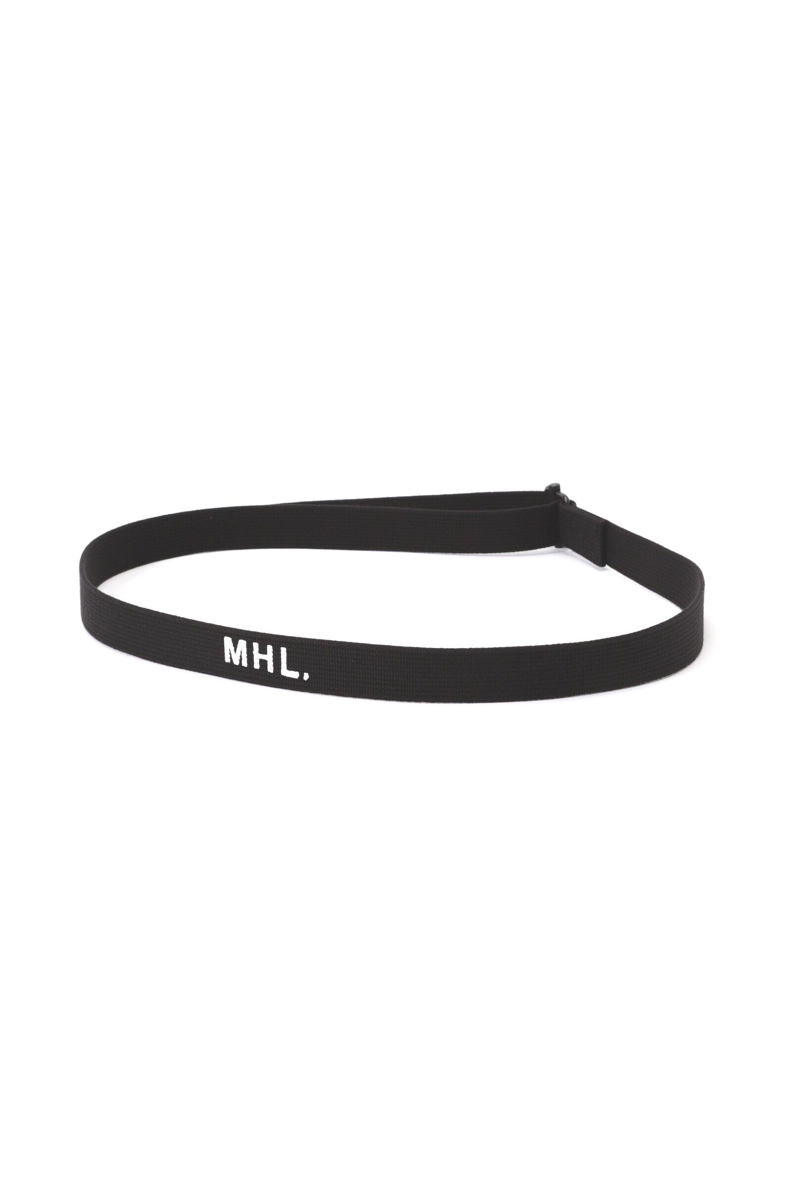 MHL.「NARROW MILITARY BELT」|ベルト|