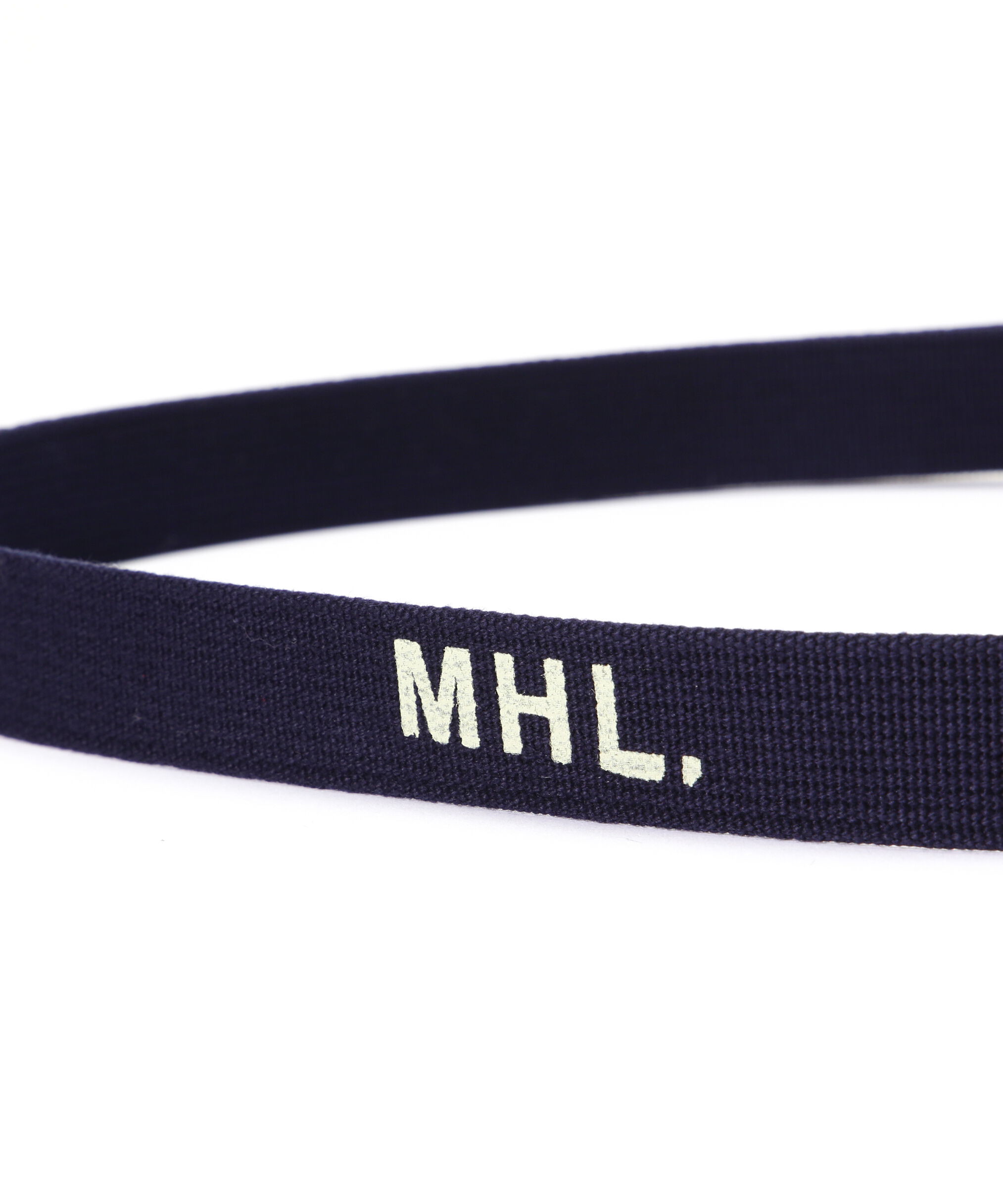 MHL.「NARROW MILITARY BELT」|ベルト|