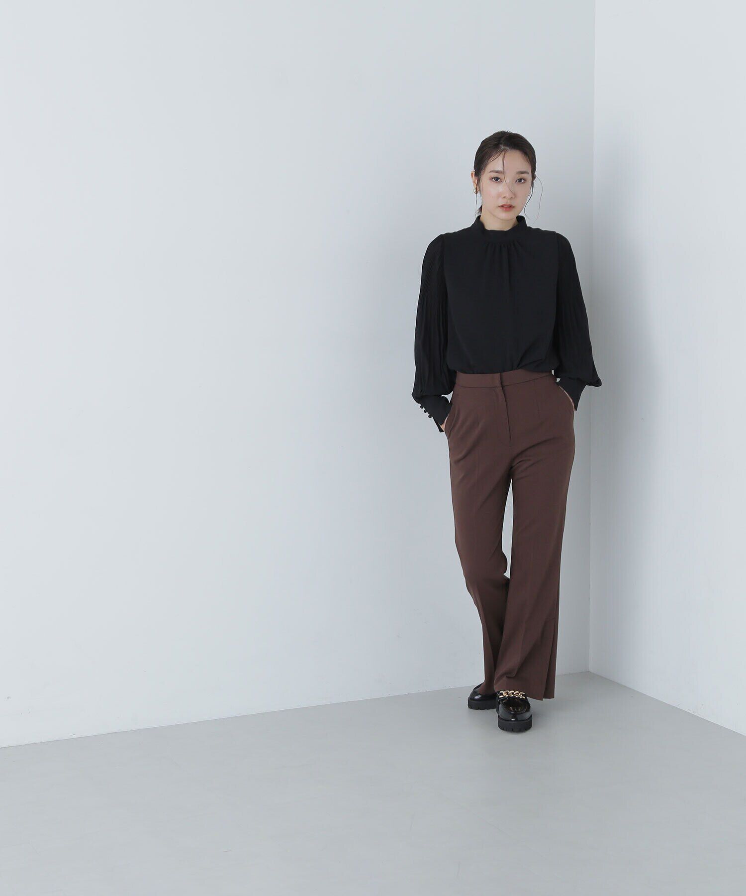  「サイドベンツフレアパンツ」|その他|