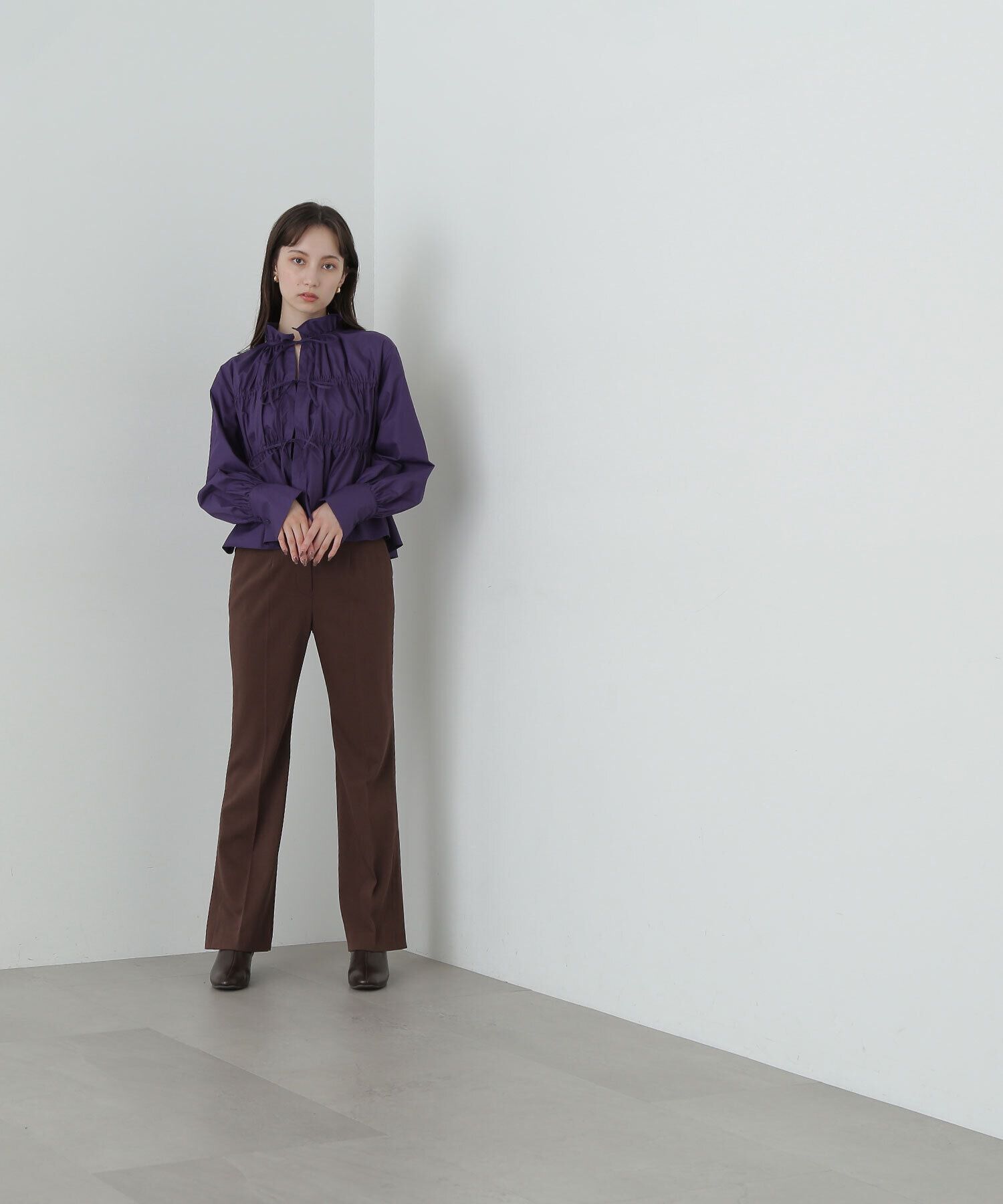  「サイドベンツフレアパンツ」|その他|