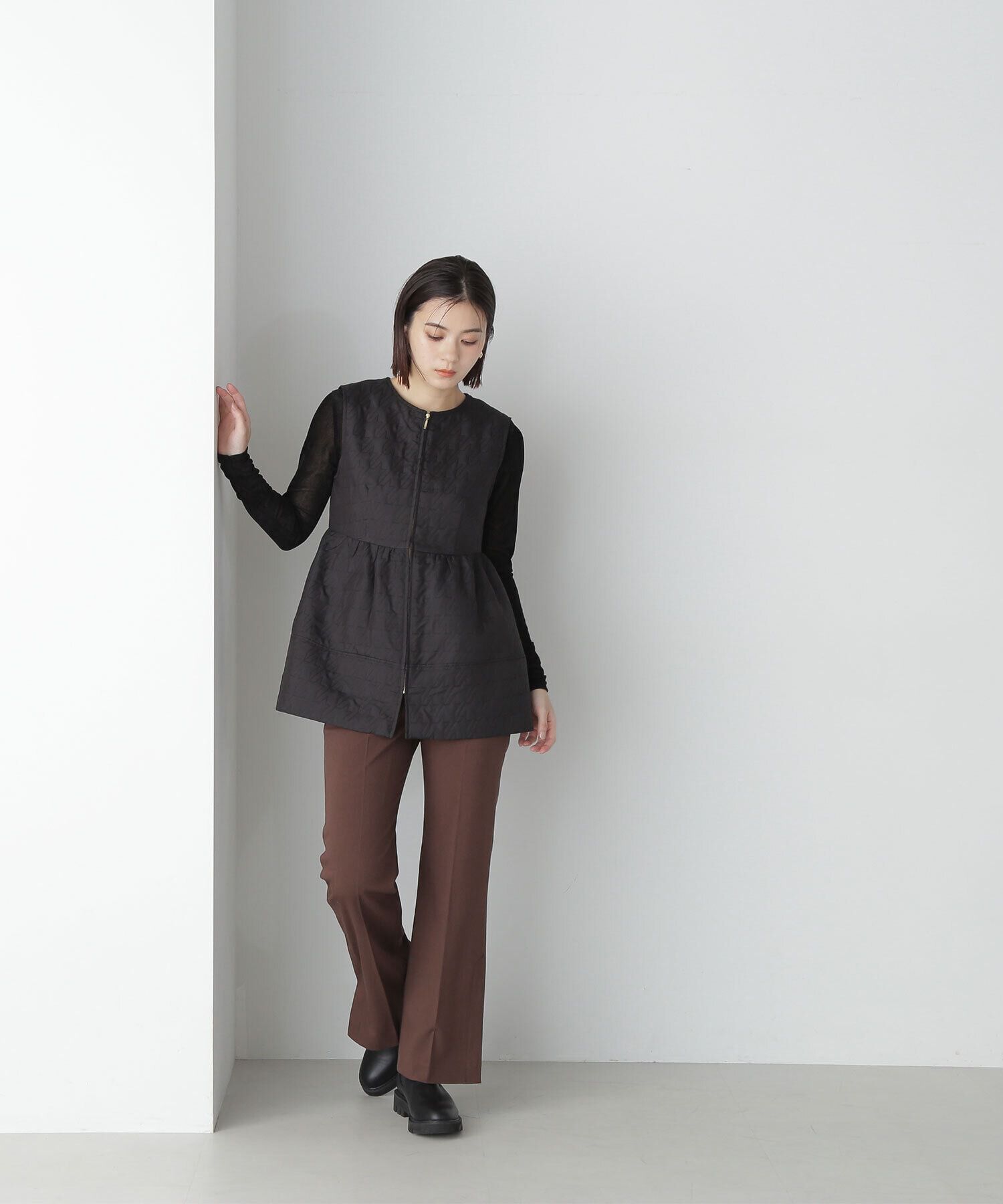  「サイドベンツフレアパンツ」|その他|