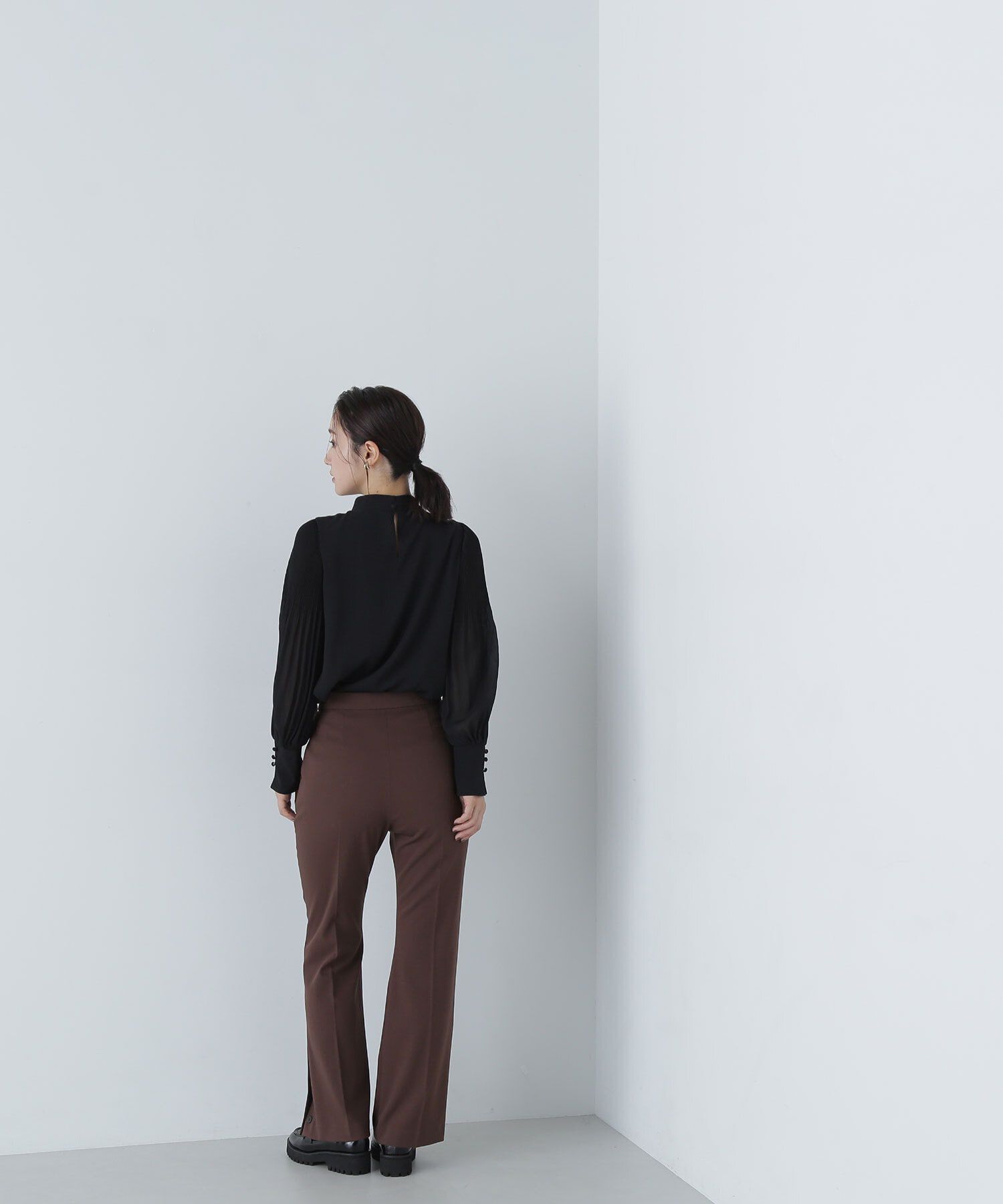  「サイドベンツフレアパンツ」|その他|