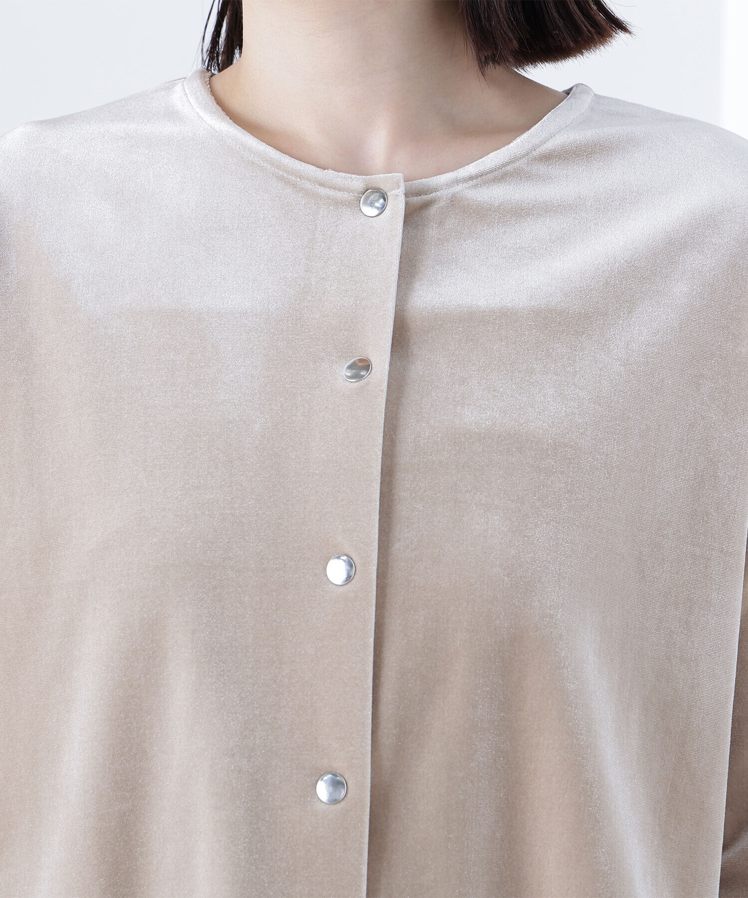  「ベロアカーデ＆キャミワンピース」|ワンピース|