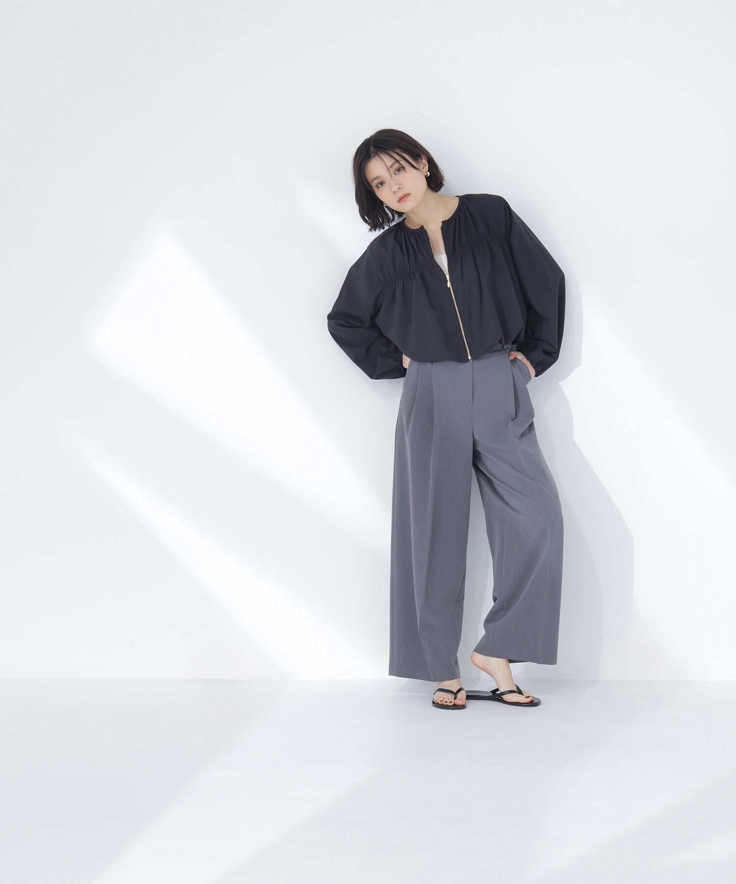  「シャーリングブルゾン」|ブルゾン・スタジャン|