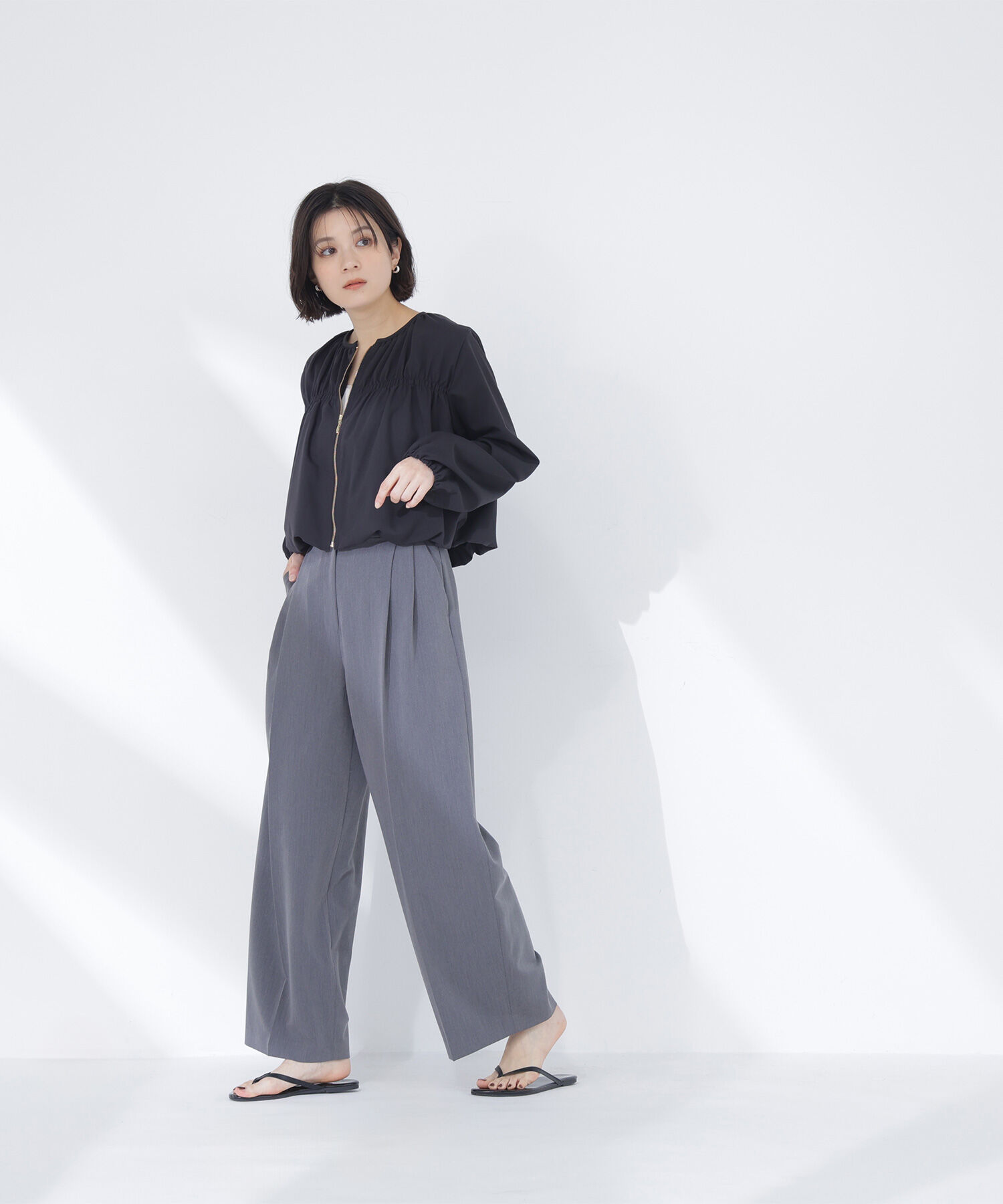  「シャーリングブルゾン」|ブルゾン・スタジャン|