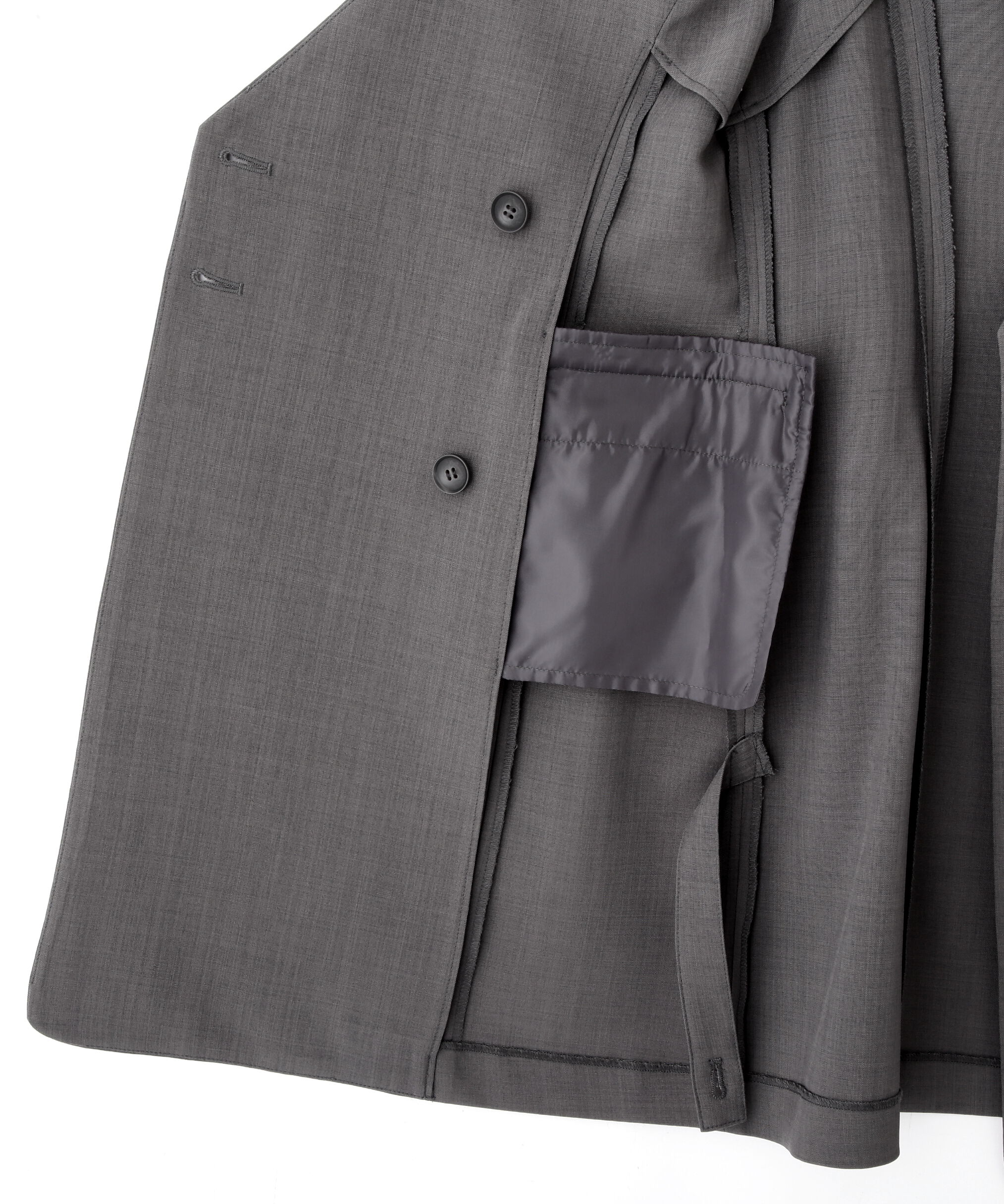  「ジレ風ラップミニジャンパースカート２」|ワンピース|