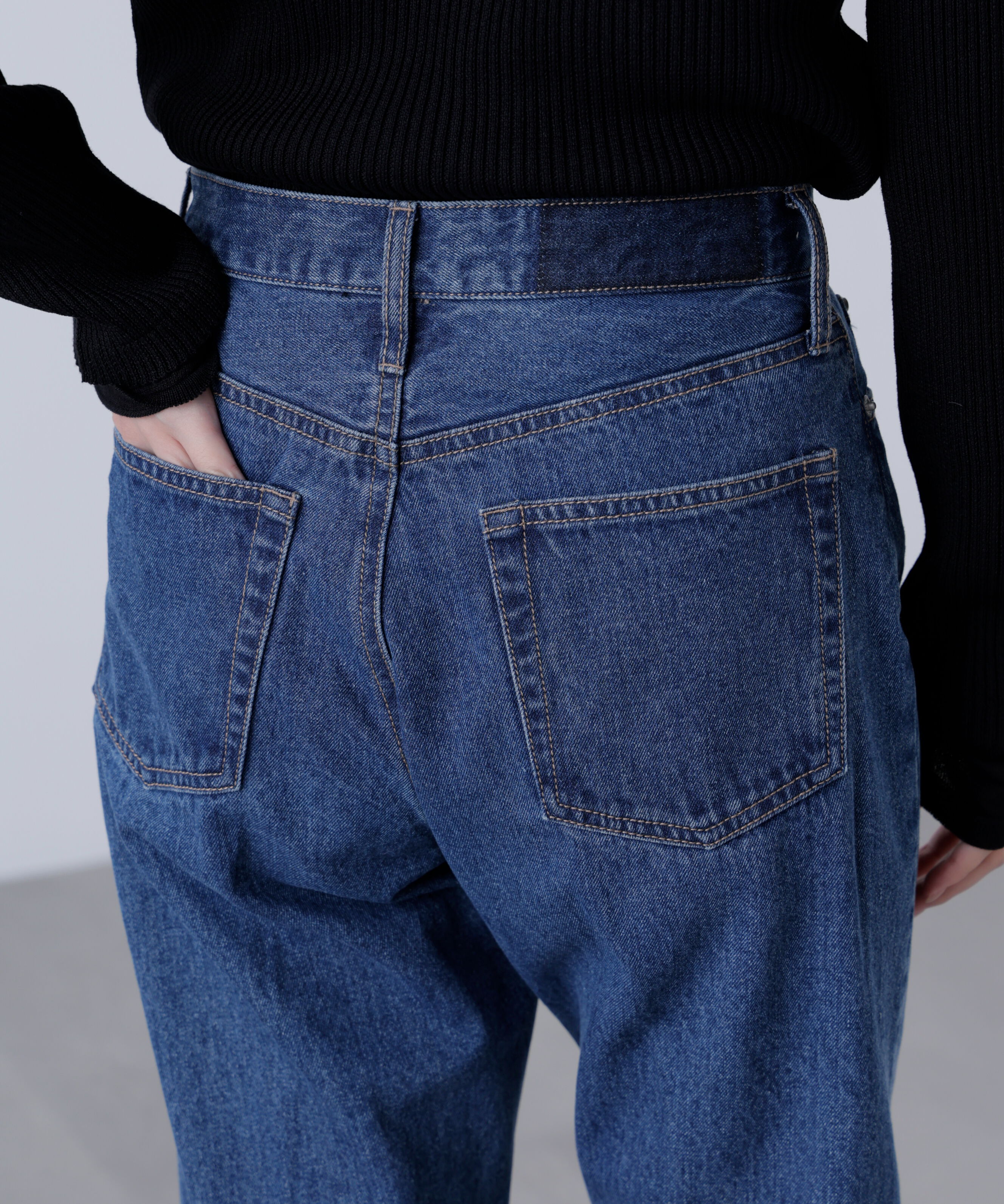  「センタープレススリムストレートデニムパンツ」|その他|