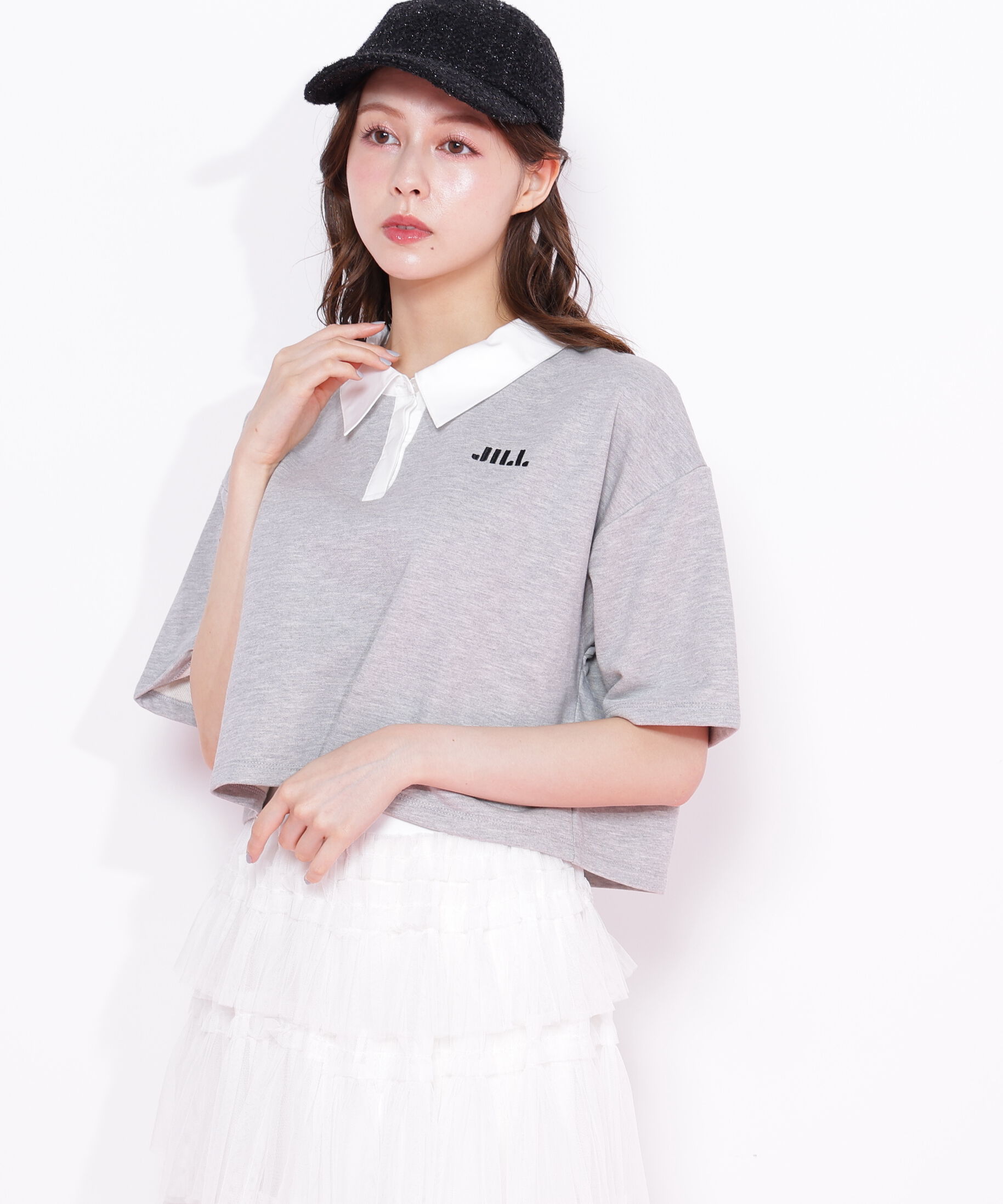  「クロップドラガーシャツ」|Tシャツ・カットソー|