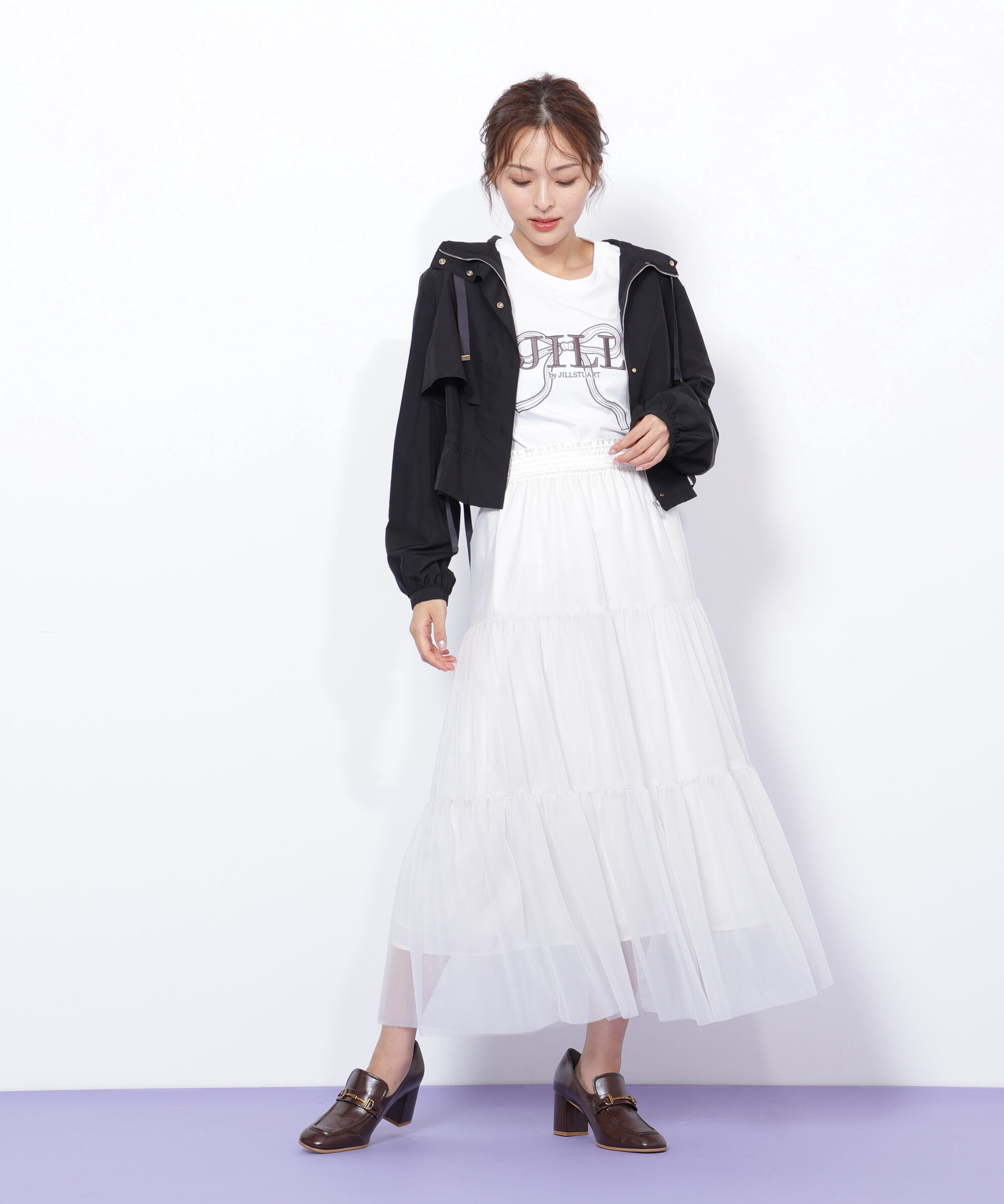  「配色リボンペプラムジャケット」|その他|