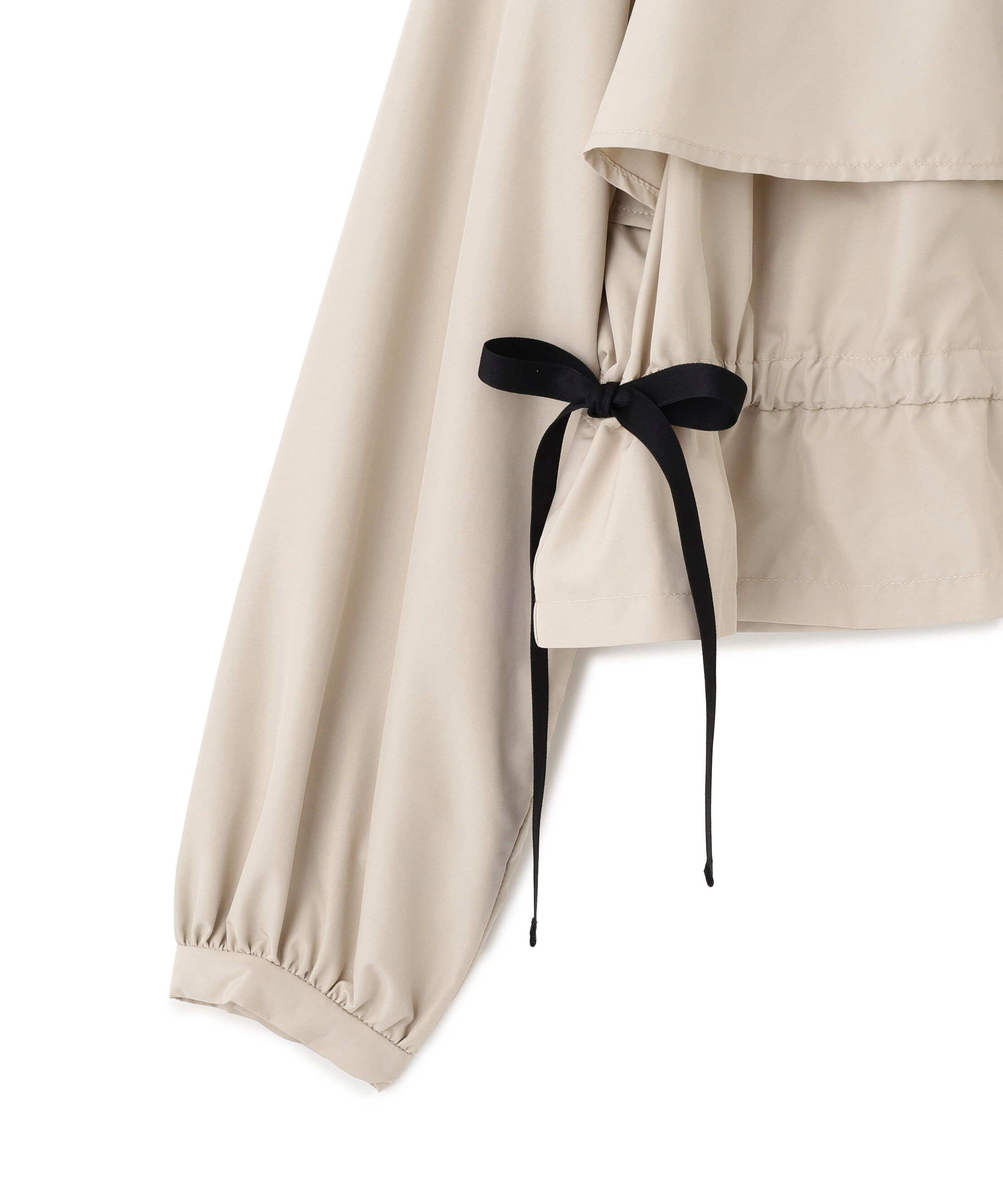  「配色リボンペプラムジャケット」|その他|