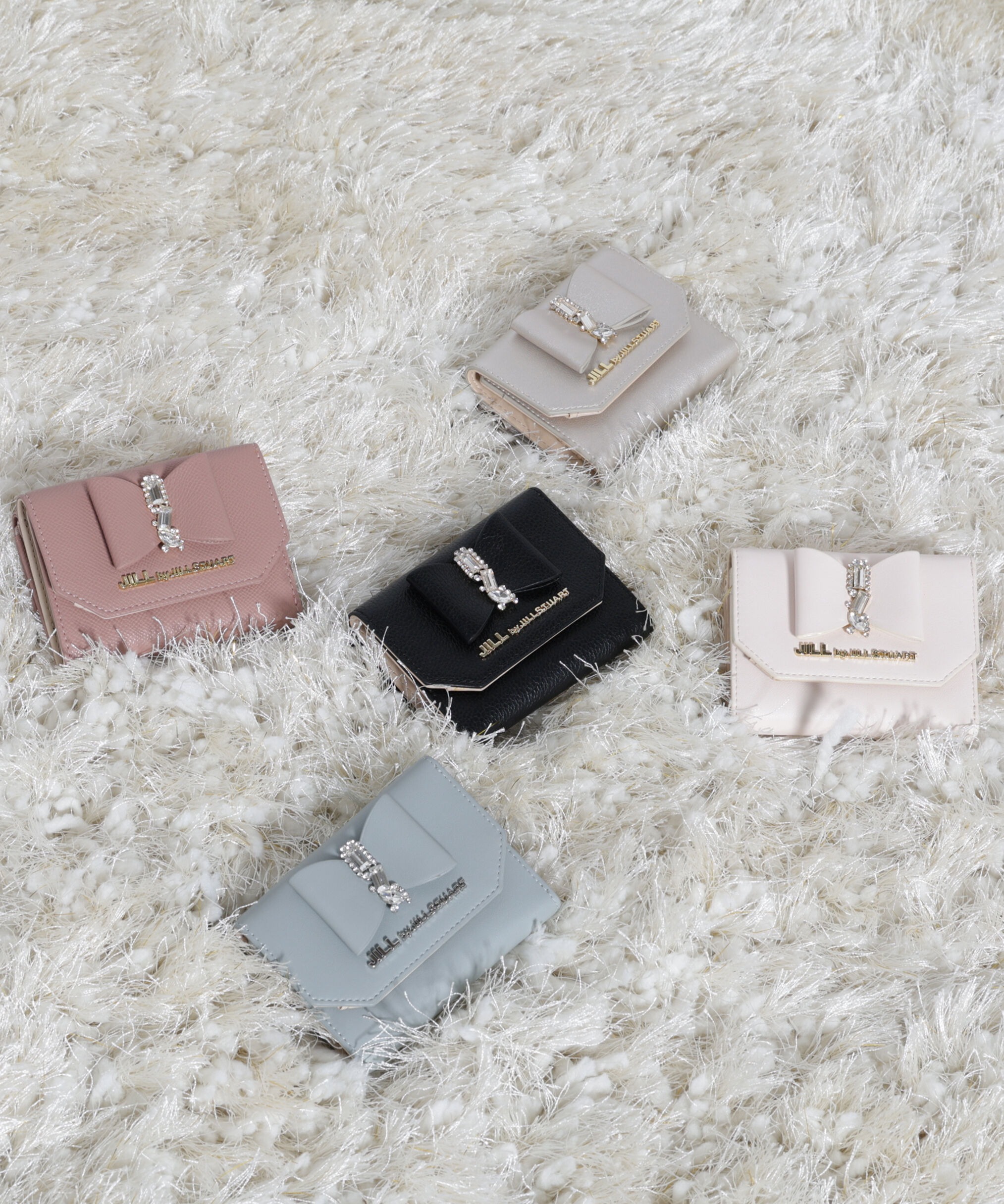  「リボンビジューウォレットミニ財布」|財布|