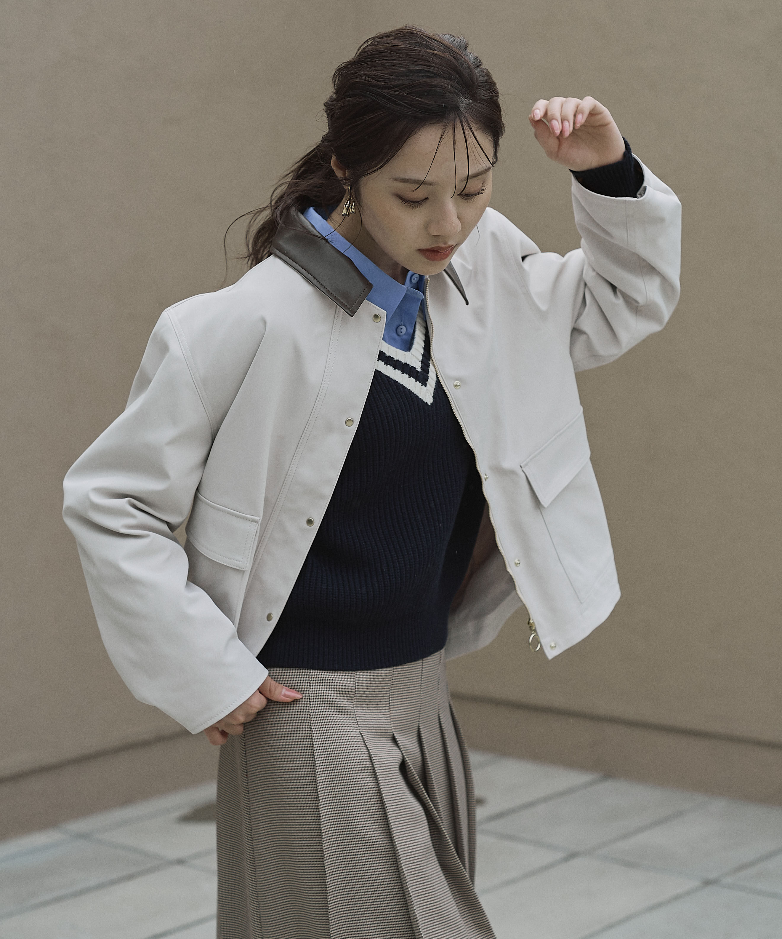 PROPORTION BODY DRESSING「カバーオールブルゾン 25AW」|ブルゾン・スタジャン|